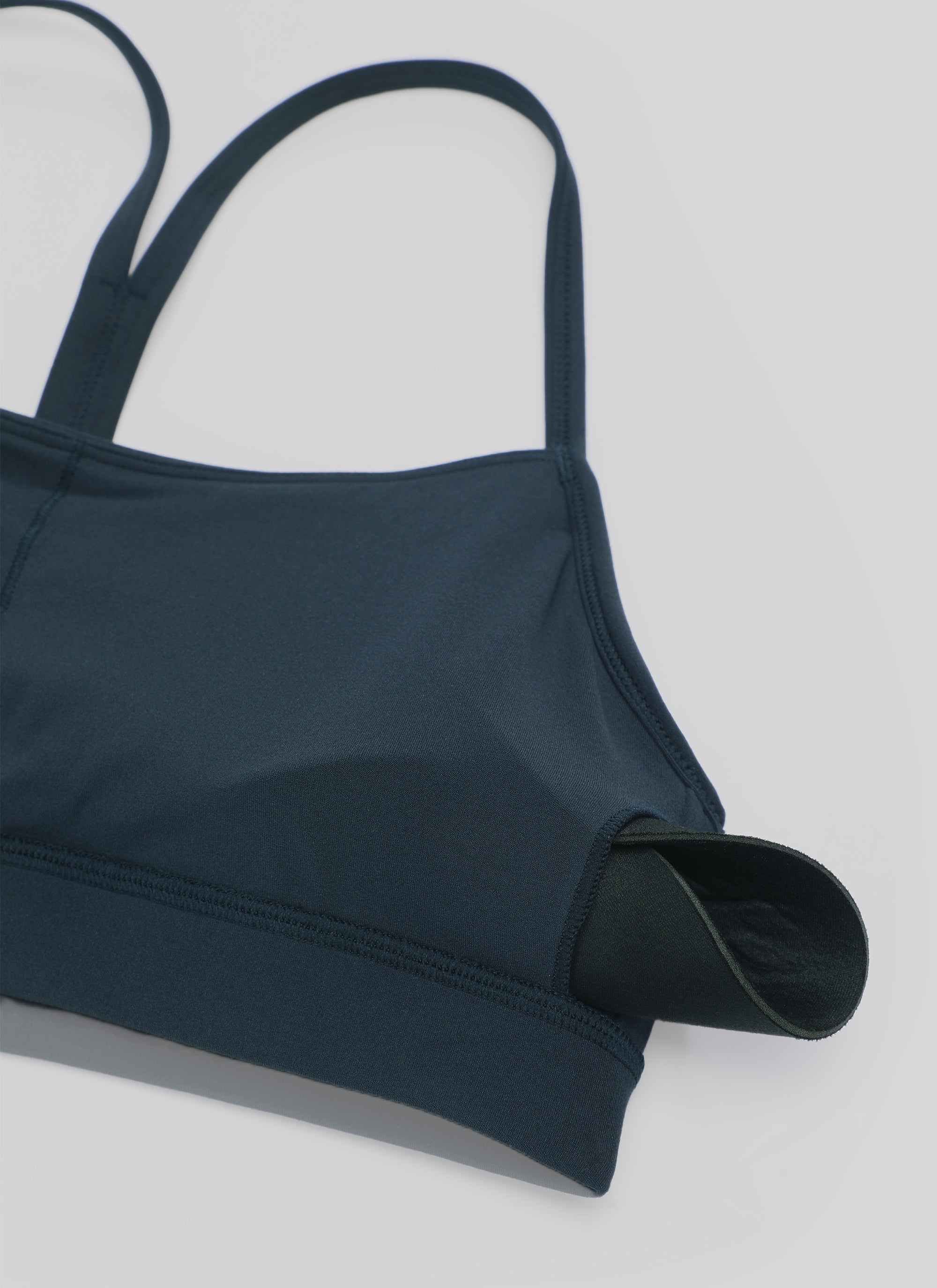 Sokongan Ringan Yoga Wanita CRZ YOGA Butterluxe Bra Sukan Y back True Navy