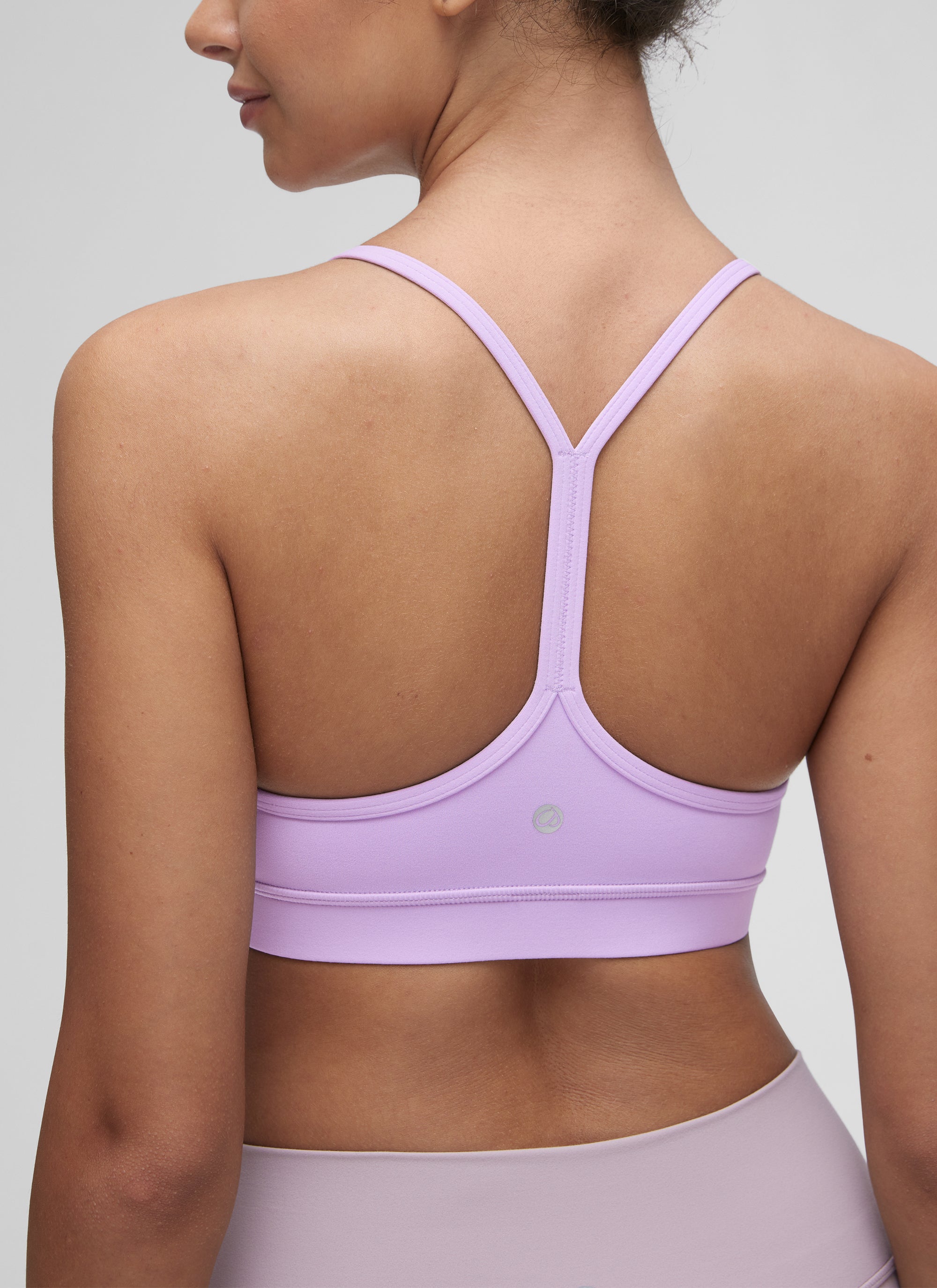 Bra Sukan Sokongan Ringan Yoga Butterluxe Wanita Belakang Y Ungu Elfin CRZ YOGA