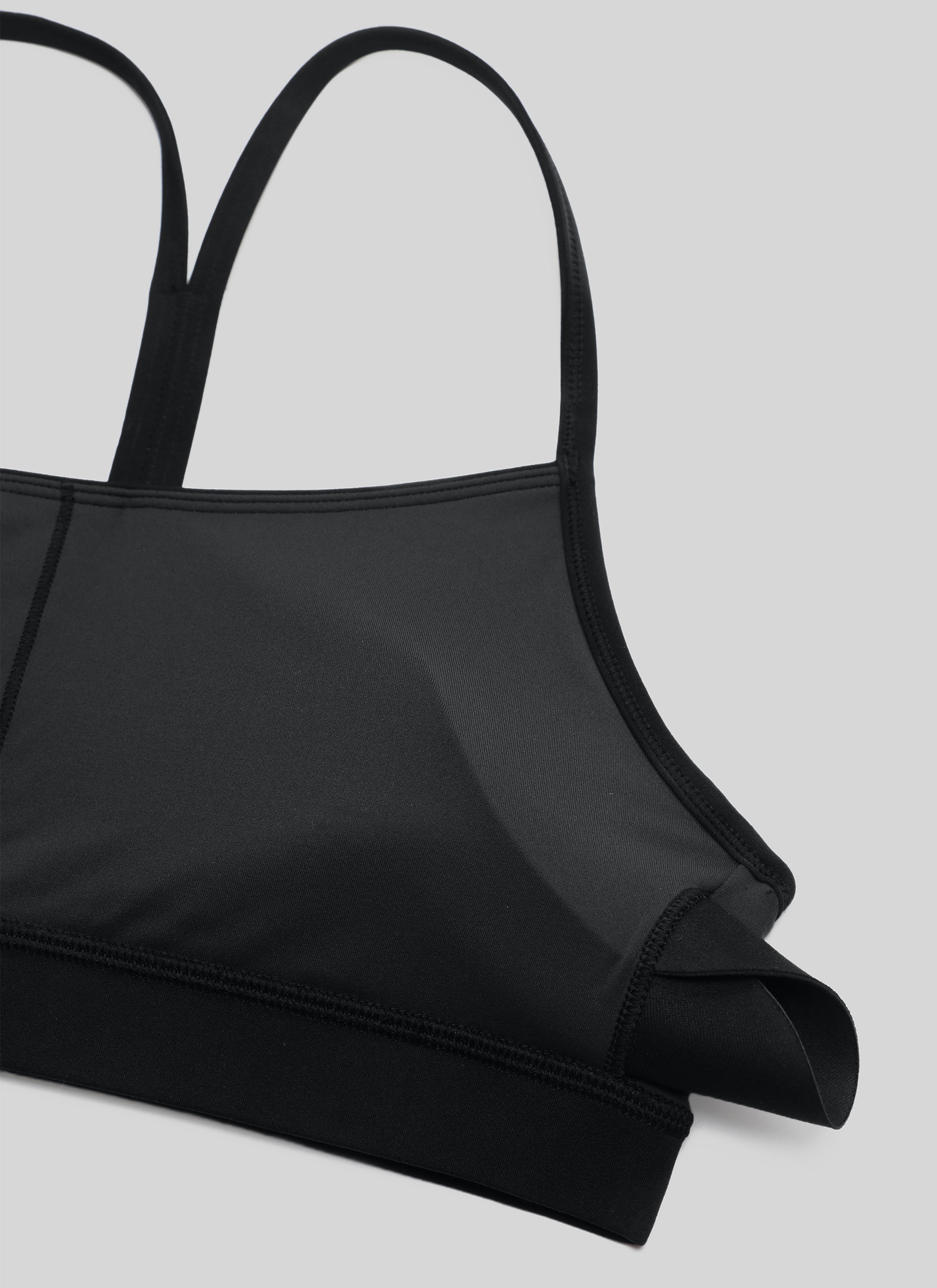 Bra Sukan Sokongan Ringan Yoga Belakang Y Butterluxe Corak Tie-Dye Hitam Bunga Wanita CRZ YOGA