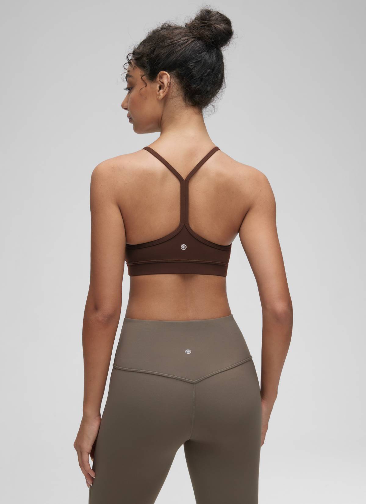 Bra Sukan Butterluxe Sokongan Ringan Yoga Wanita CRZ YOGA Belakang Y Perang Lava