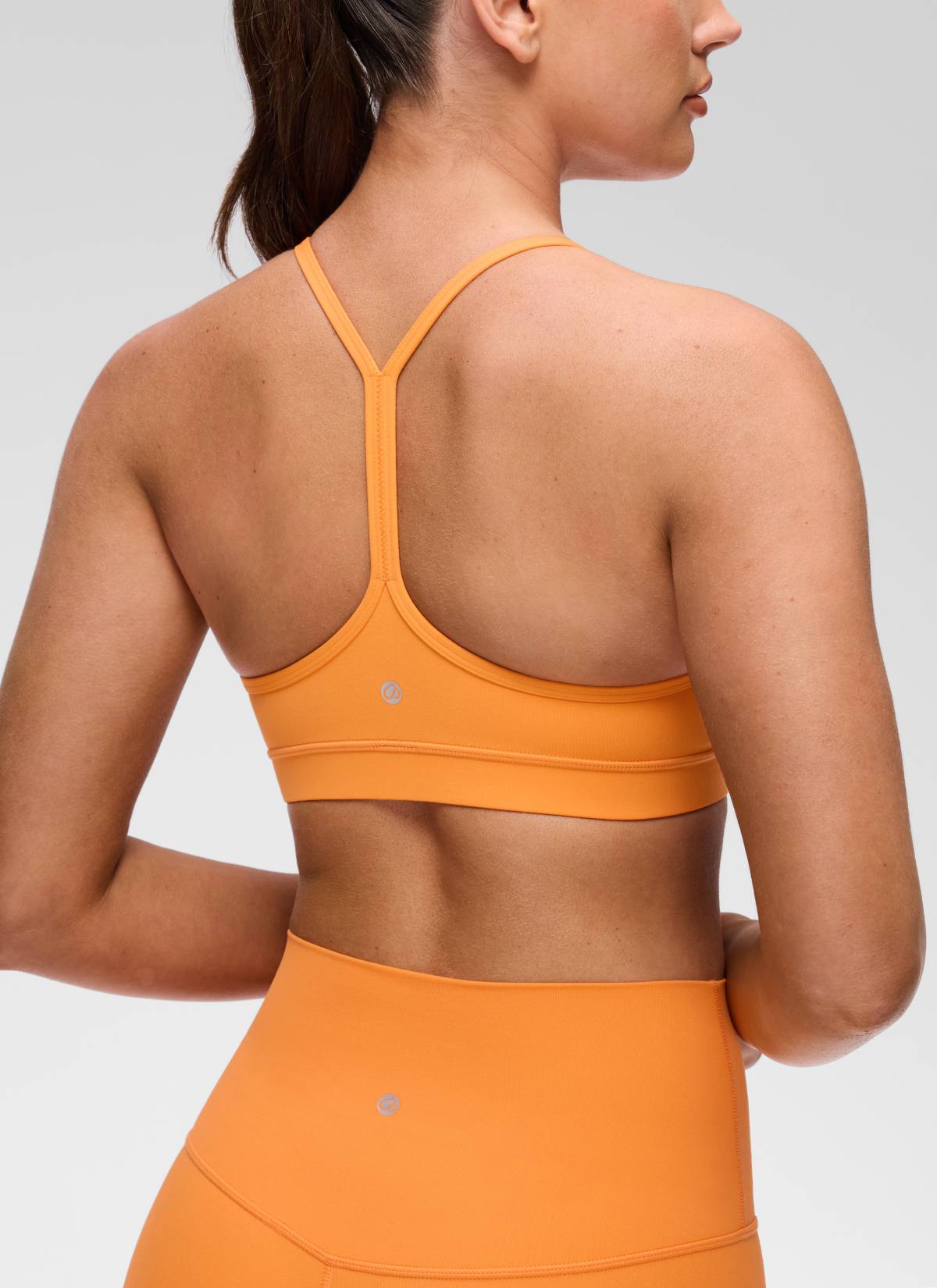 Bra Sukan Sokongan Ringan Yoga Butterluxe Wanita Belakang Y Oren Harimau CRZ YOGA