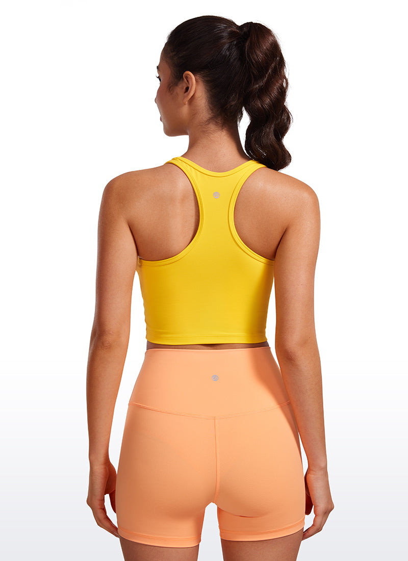 Bra Wanita Sokongan Rendah Leher Skap Butterluxe Y-Back CRZ YOGA High Visibility Yellow