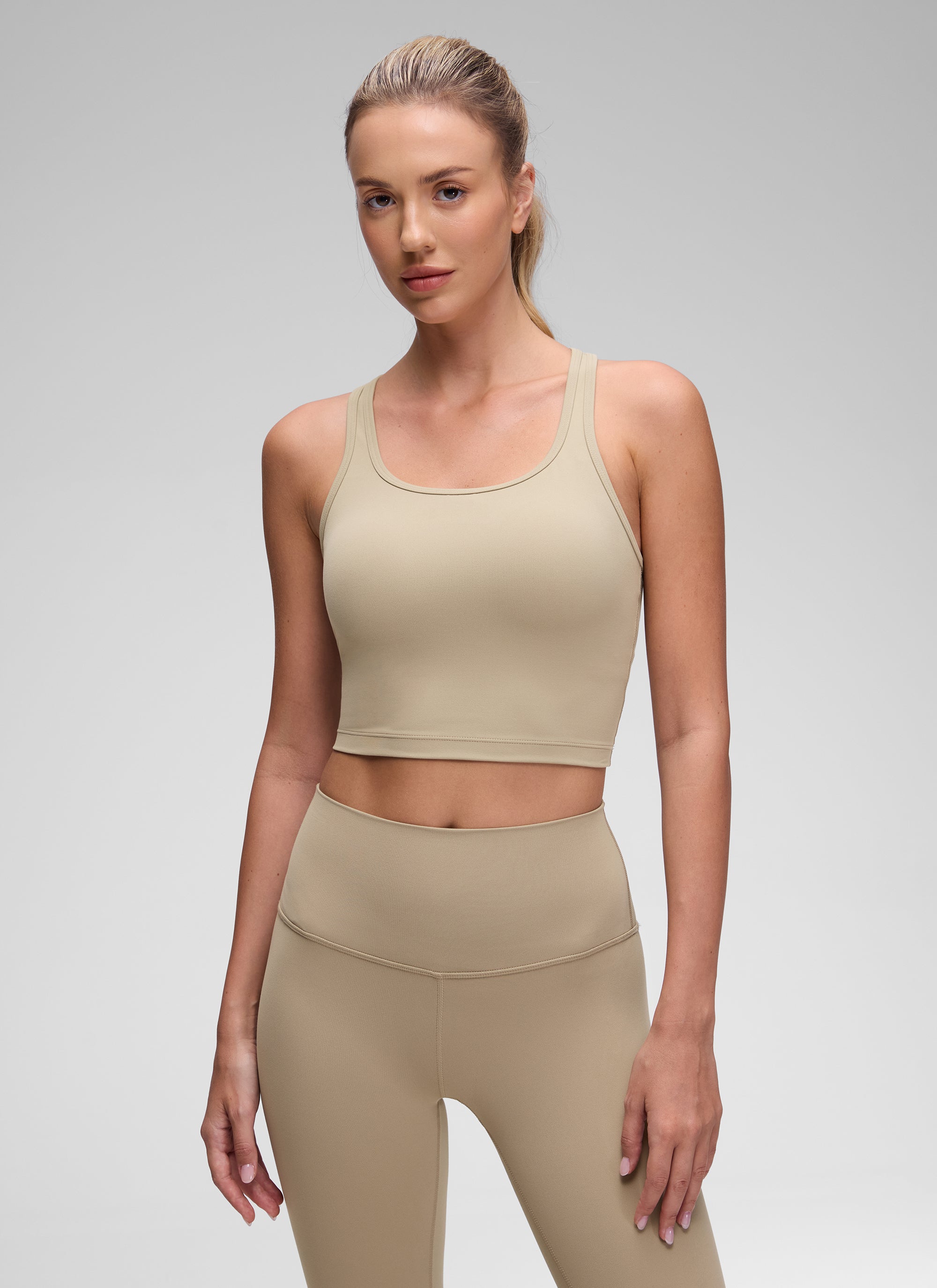 Bra Wanita Sokongan Rendah Leher Skap Butterluxe Y-Back CRZ YOGA Oak