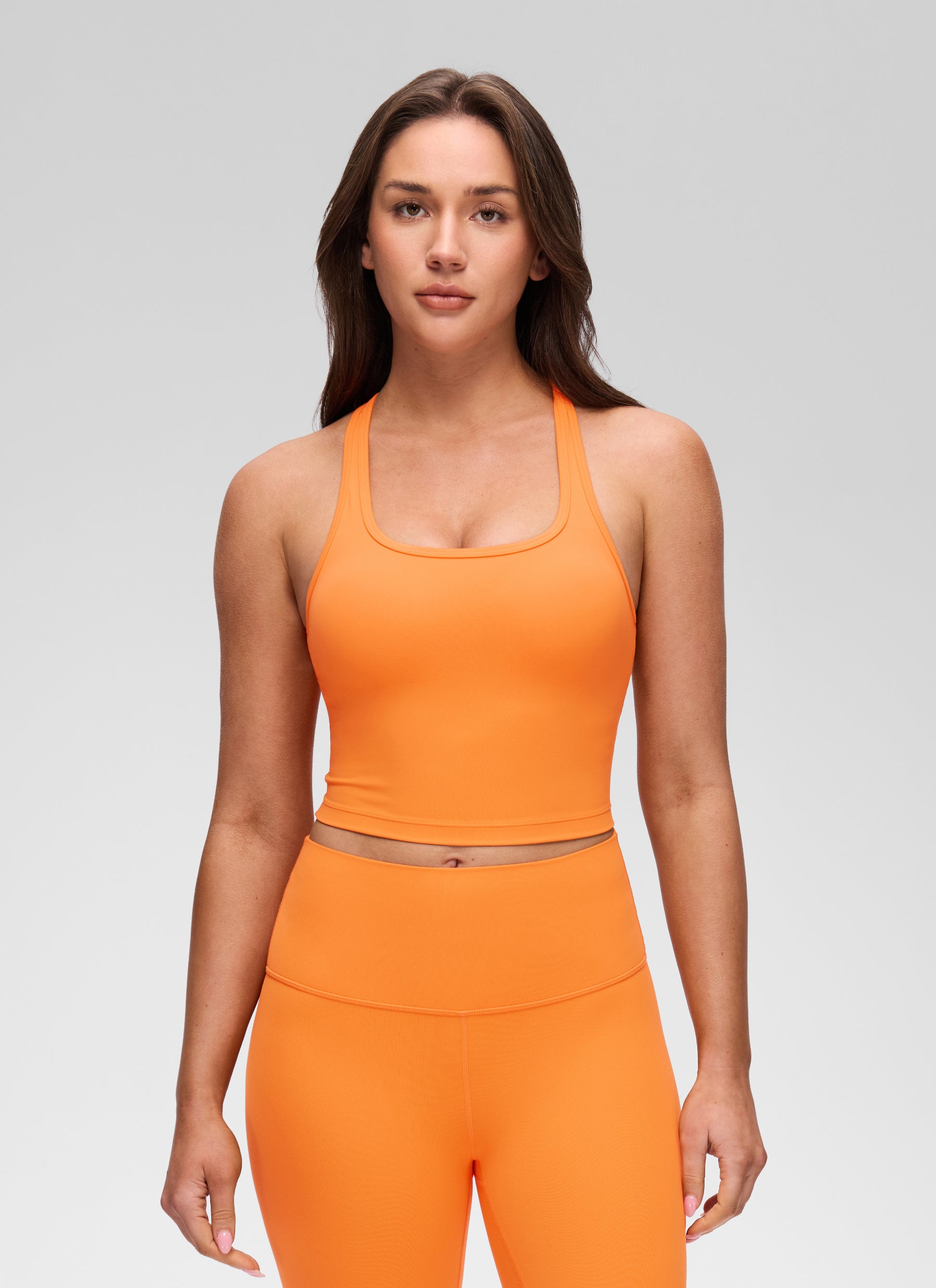 Bra Wanita Sokongan Rendah Leher Skap Butterluxe Y-Back CRZ YOGA Tiger Orange