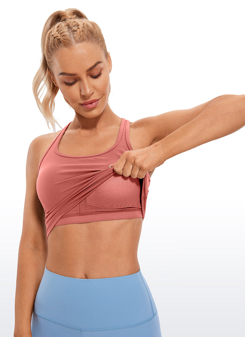 Bra Wanita Sokongan Rendah Leher Skap Butterluxe Y-Back CRZ YOGA Briar Rose