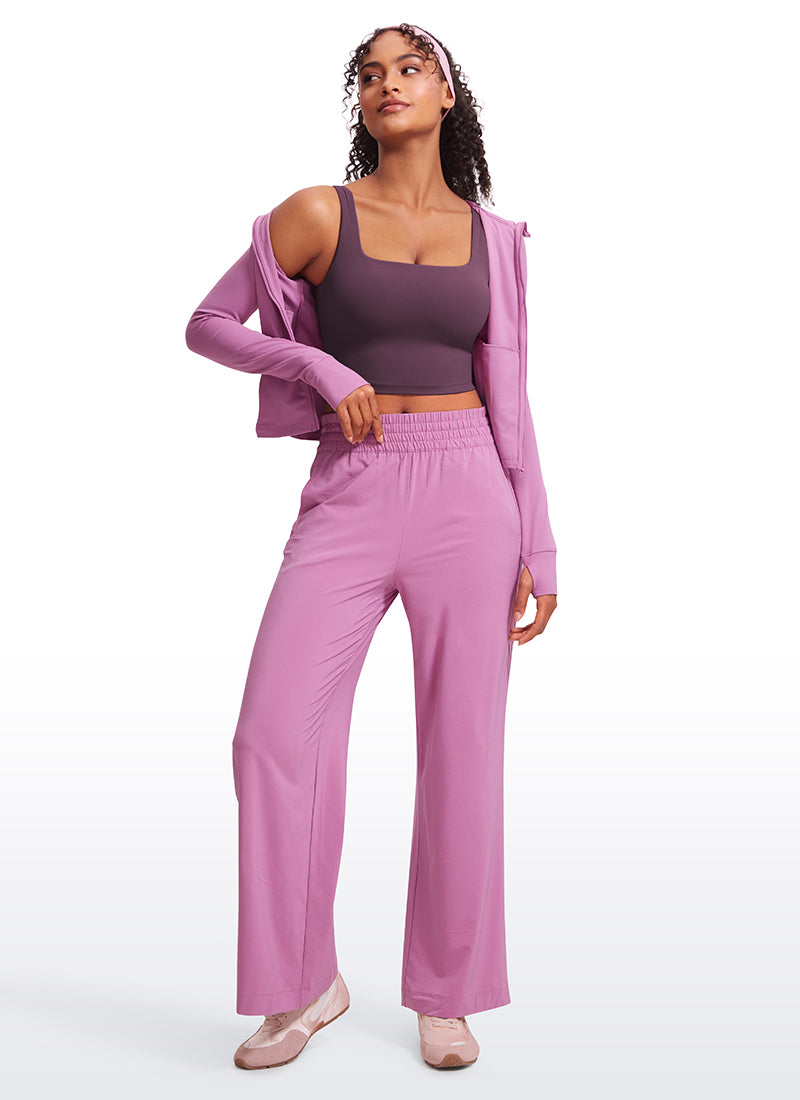 Bra Labuh Impak Rendah Yoga Leher Segi Empat Butterluxe Wanita CRZ YOGA Grape Thistle Purple