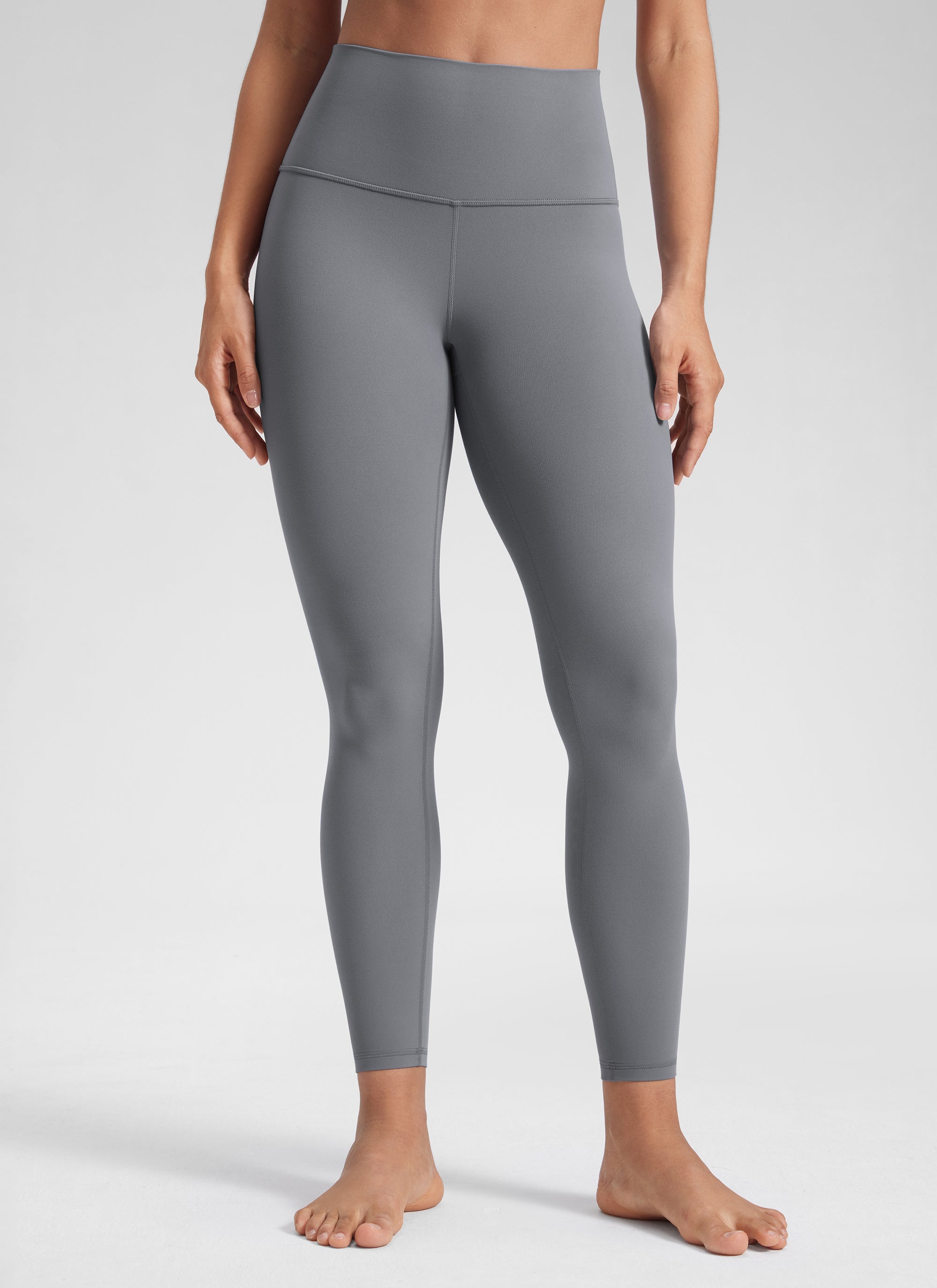 Ruang Istirehat Yoga Wanita CRZ YOGA Bertingkat Tinggi Butterluxe Legging Yoga 25'' Kelabu Suria