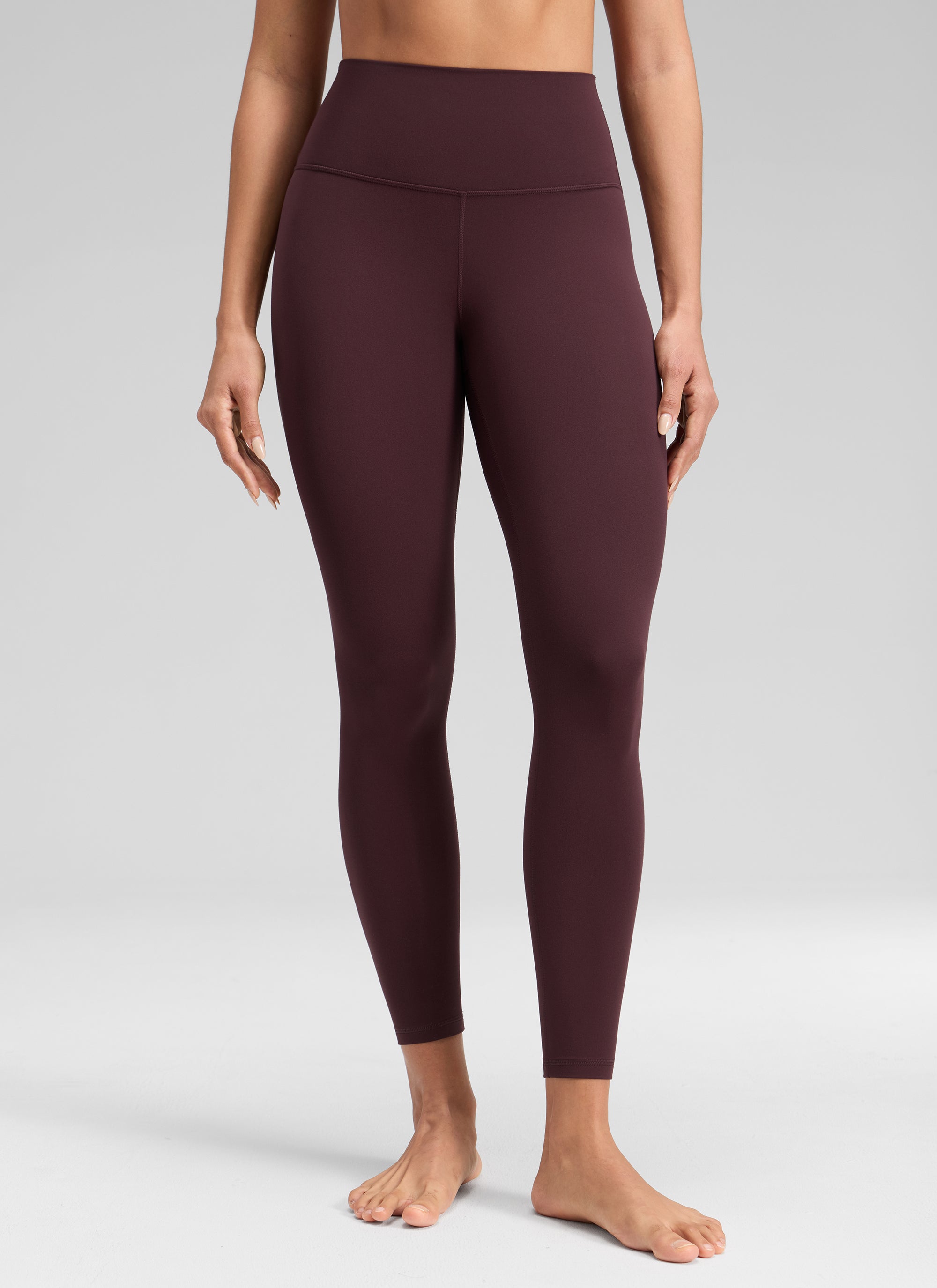 Ruang Istirehat Yoga Wanita CRZ YOGA Bertingkat Tinggi Butterluxe Legging Yoga Plum Masak 25''