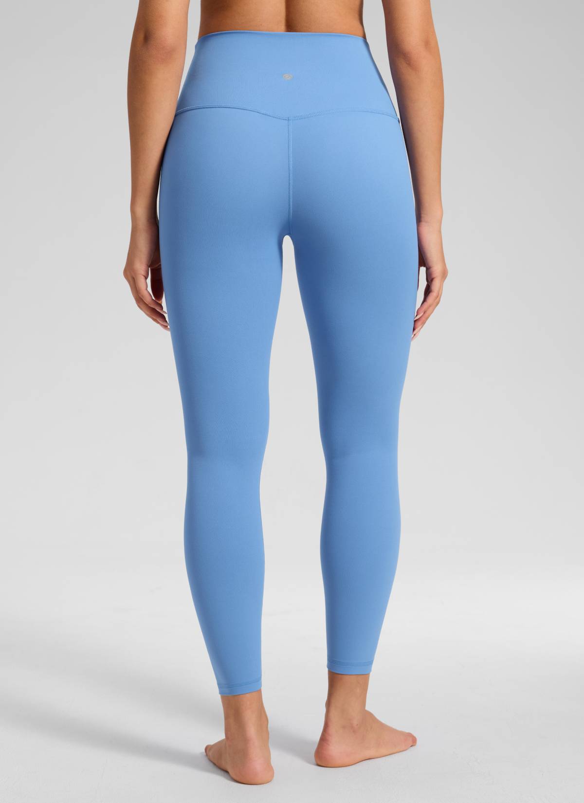 Ruang Istirehat Yoga Wanita CRZ YOGA Bertingkat Tinggi Butterluxe Legging Yoga 25'' Biru Parti