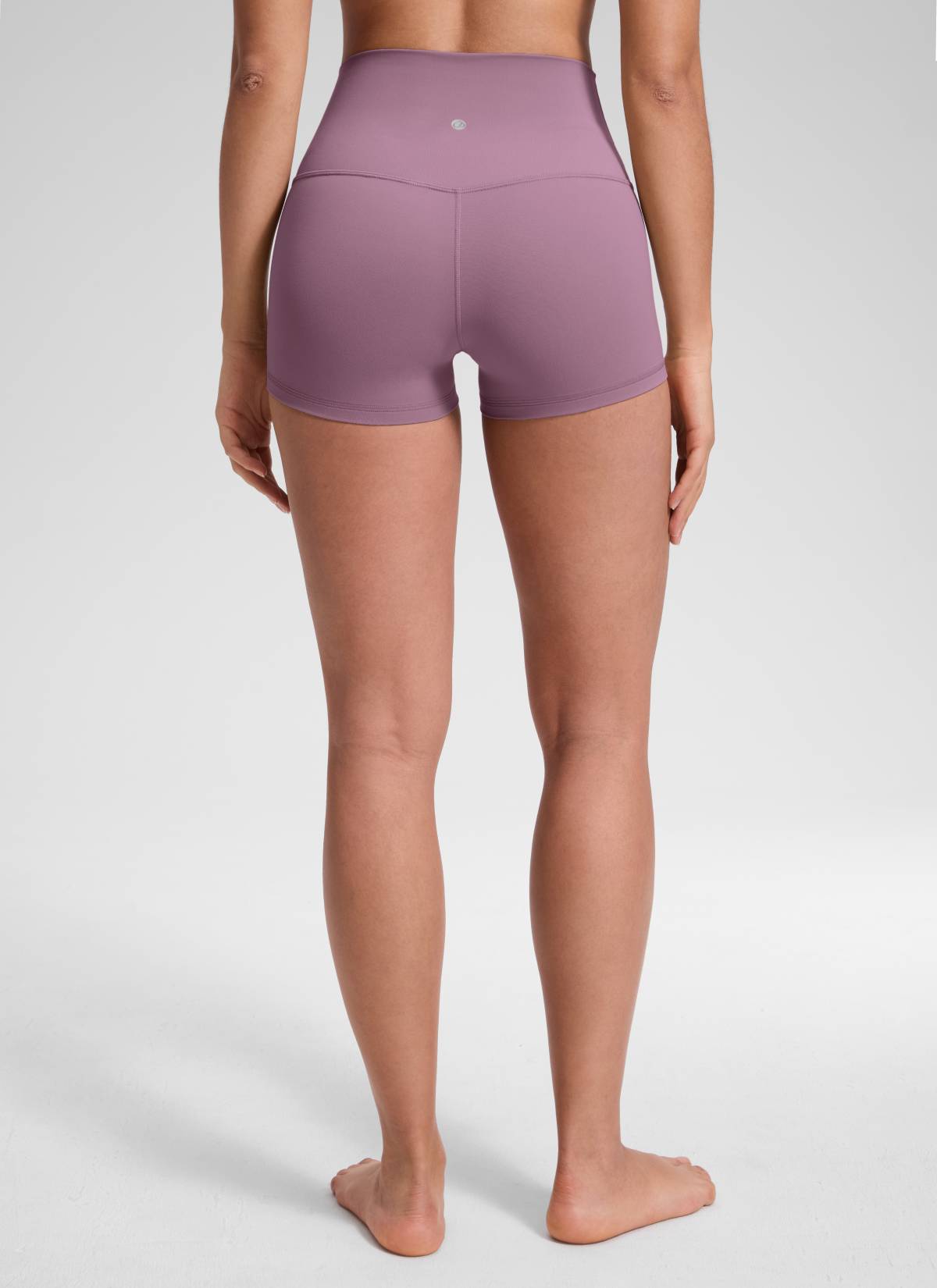 Seluar Pendek Biker Booty Butterluxe Yoga Berpinggang Tinggi Wanita CRZ YOGA 6 cm Light Lavender