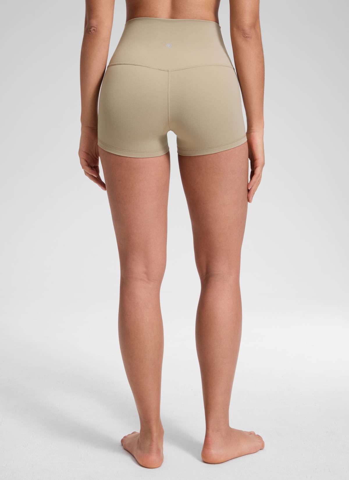 Seluar Pendek Biker Butterluxe Booty Naik Tinggi Yoga Wanita 6 cm Oak