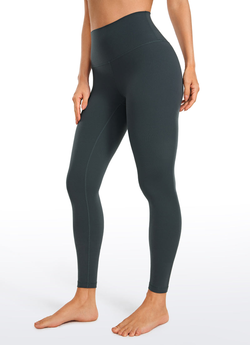 CRZ YOGA Yoga Tinggi Wanita Butterluxe Legging Buku Lali 26.5'' Hijau Tua