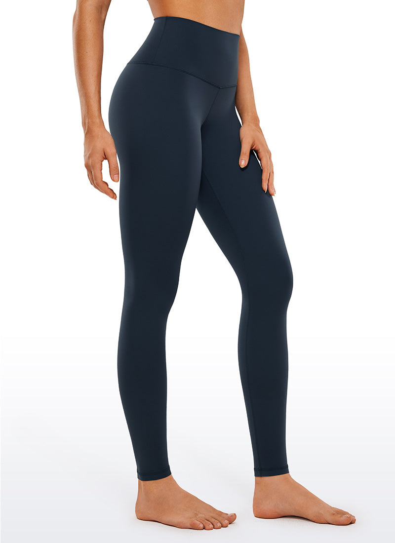 Seluar Legging Yoga Butterluxe Paras Pinggang Tinggi Yoga Santai Wanita CRZ YOGA 76 cm Biru Twilight