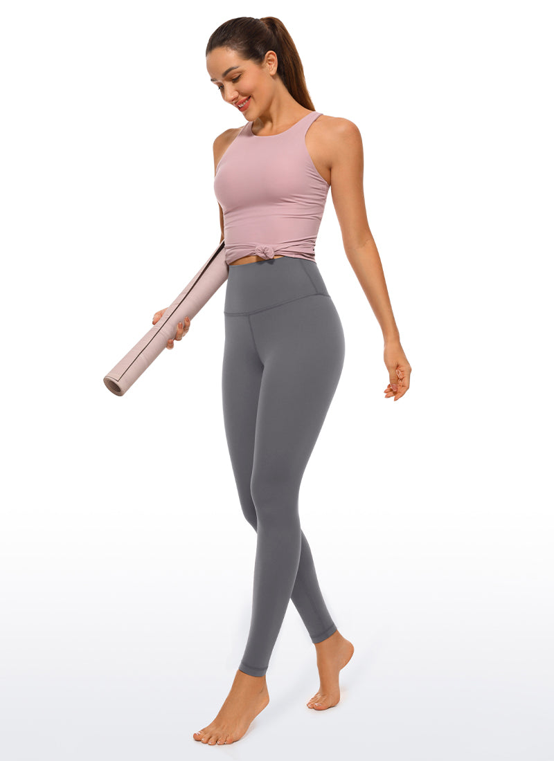 Ruang Istirehat Yoga Wanita CRZ YOGA Bertingkat Tinggi Butterluxe Legging Yoga 30'' Karbon Gelap