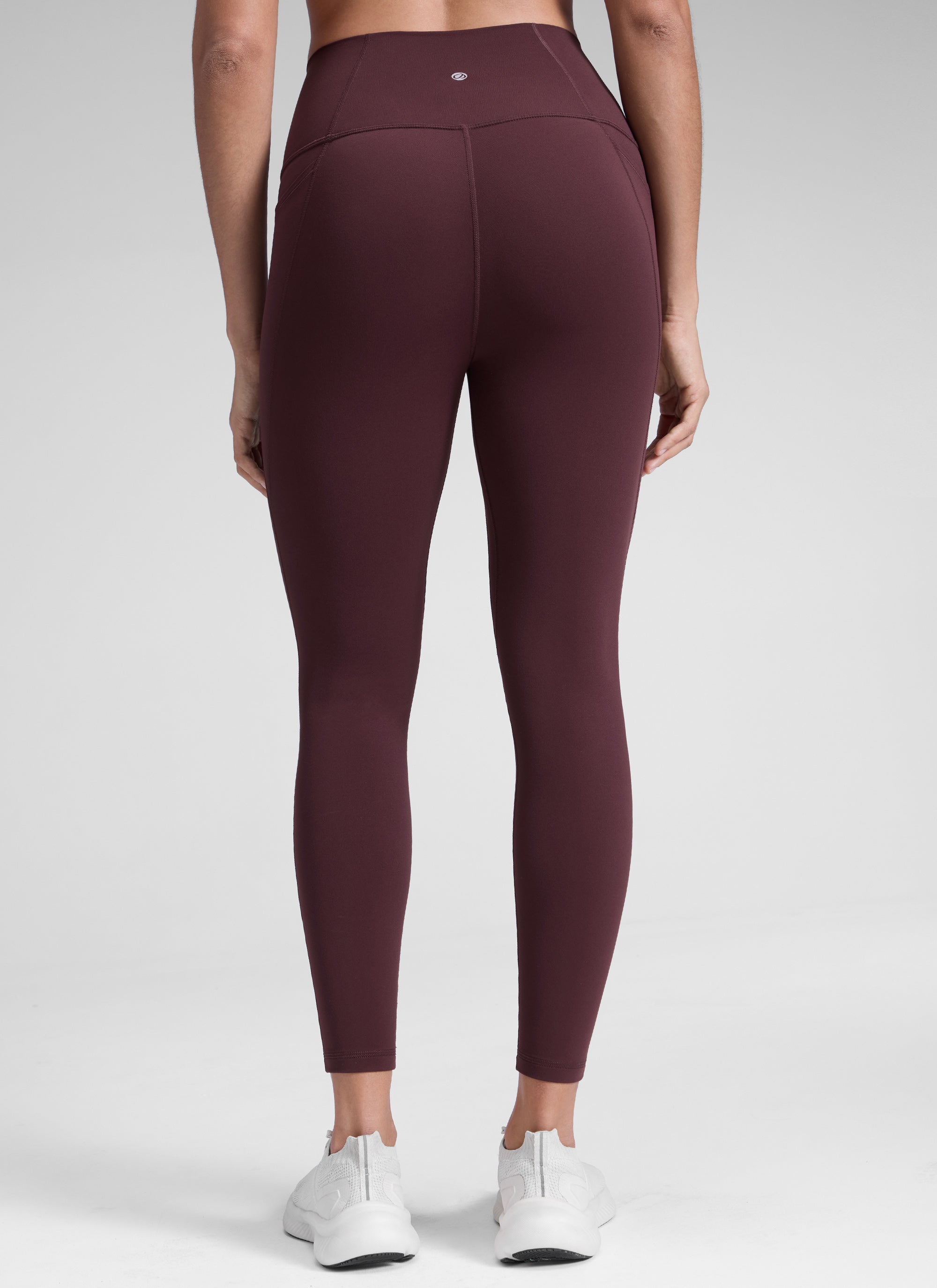 Ruang Istirehat Yoga Wanita CRZ YOGA Bertingkat Tinggi Butterluxe Legging Poket 25'' Plum Masak
