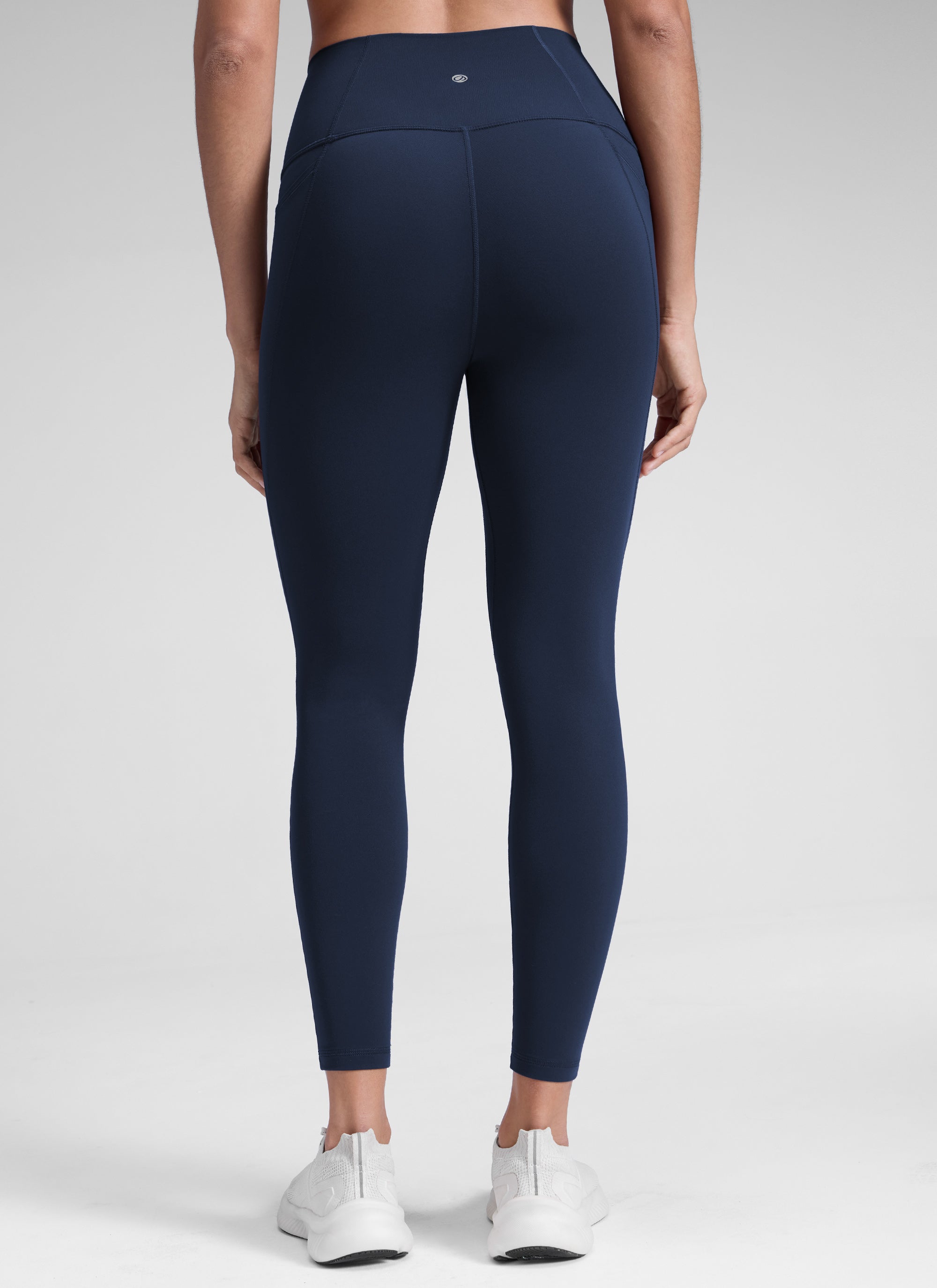Seluar Legging Berpoket Butterluxe Berpinggang Tinggi Yoga Lounge Wanita CRZ YOGA 64 cm Biru Future