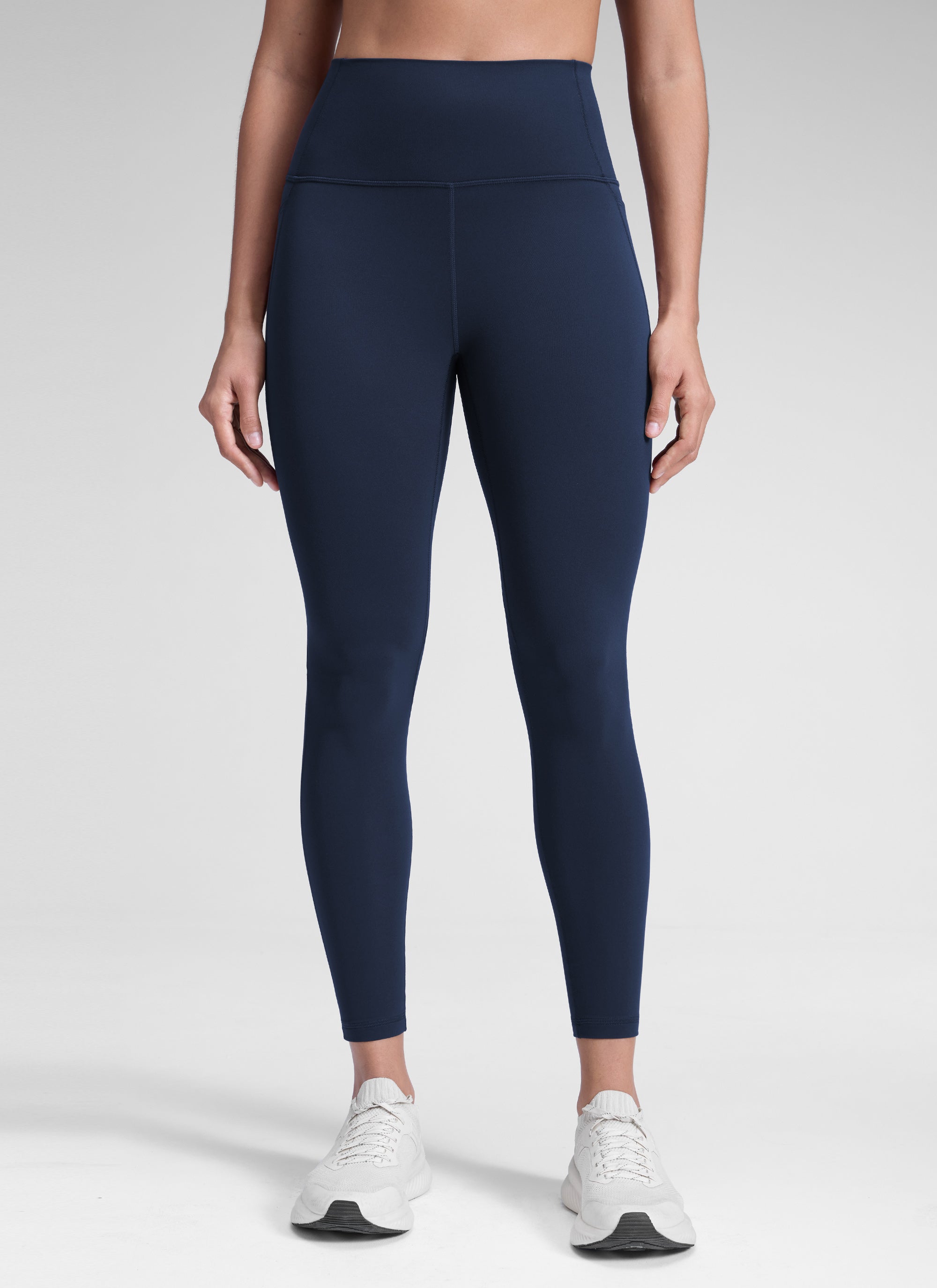 Seluar Legging Berpoket Butterluxe Berpinggang Tinggi Yoga Lounge Wanita CRZ YOGA 64 cm Biru Future