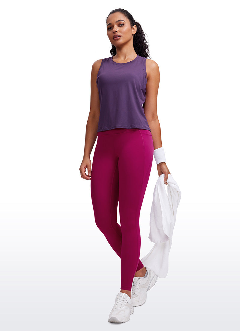 CRZ YOGA Wanita Butterluxe Legging Senaman Pockets 28