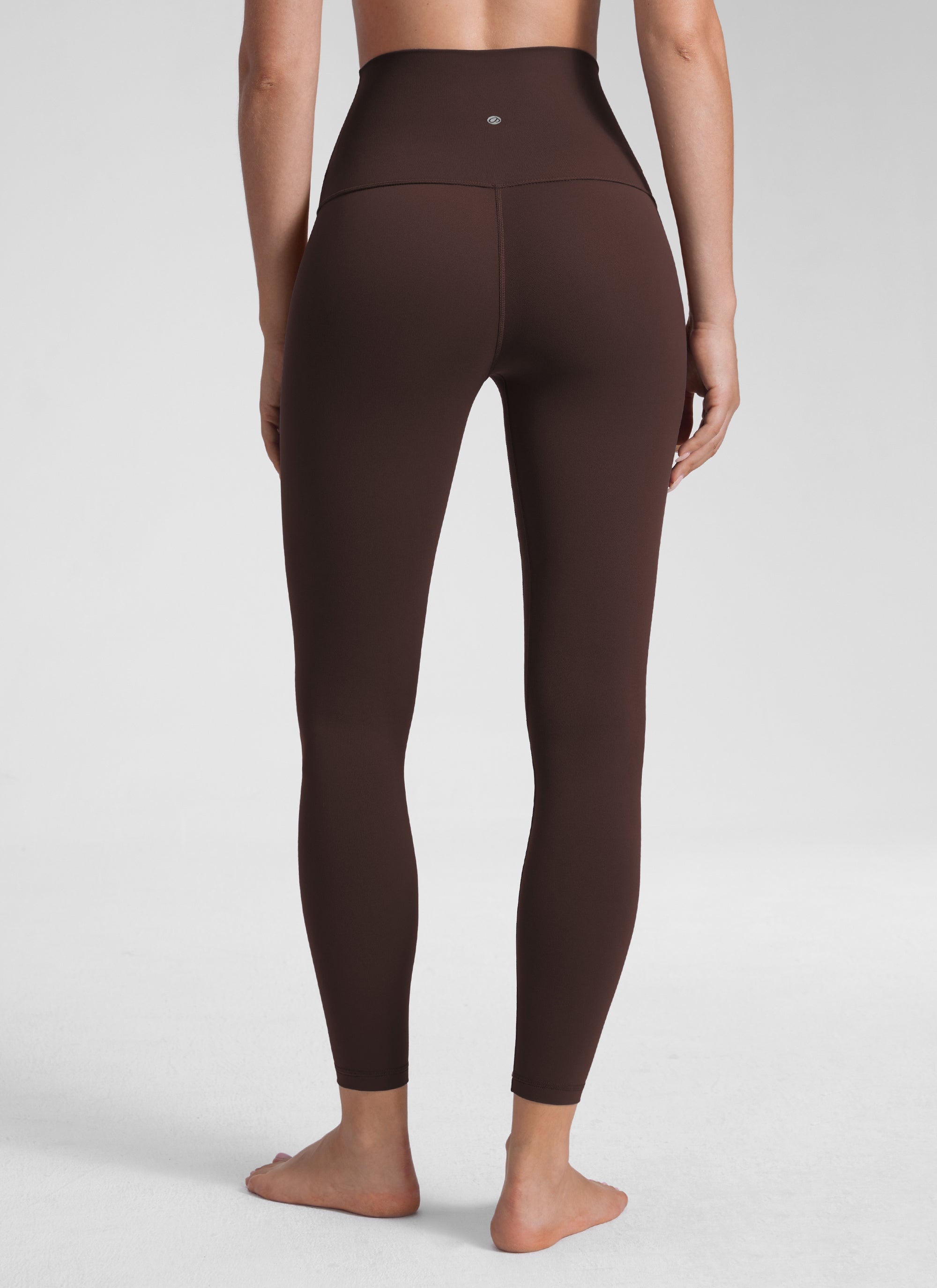 CRZ YOGA Ruang Istirehat Wanita Super Tinggi Butterluxe Legging Yoga 25'' Coklat Fudge Panas
