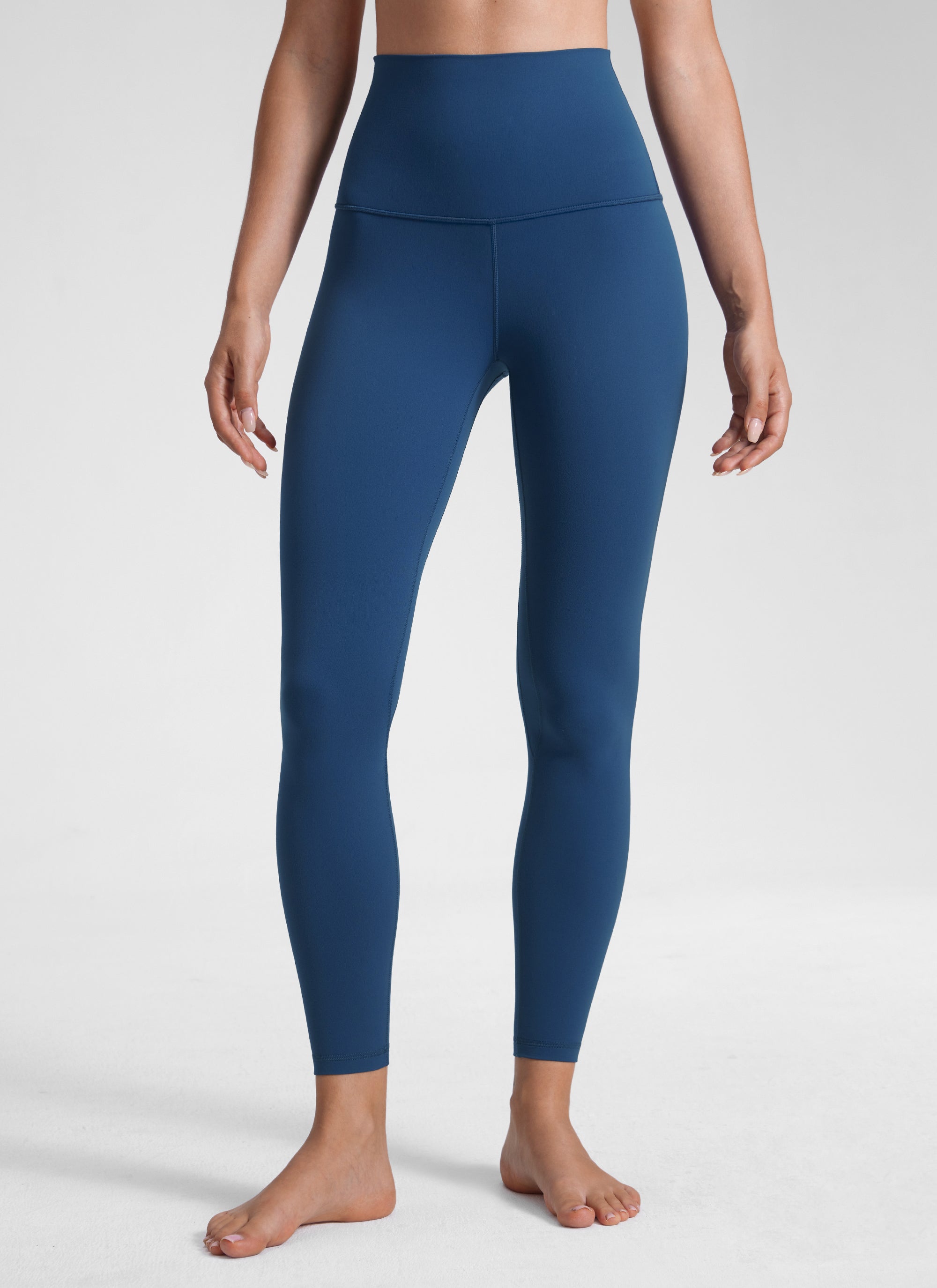 CRZ YOGA Ruang Istirehat Wanita Super Tinggi Butterluxe Legging Yoga 25'' Tentera Laut Perancis