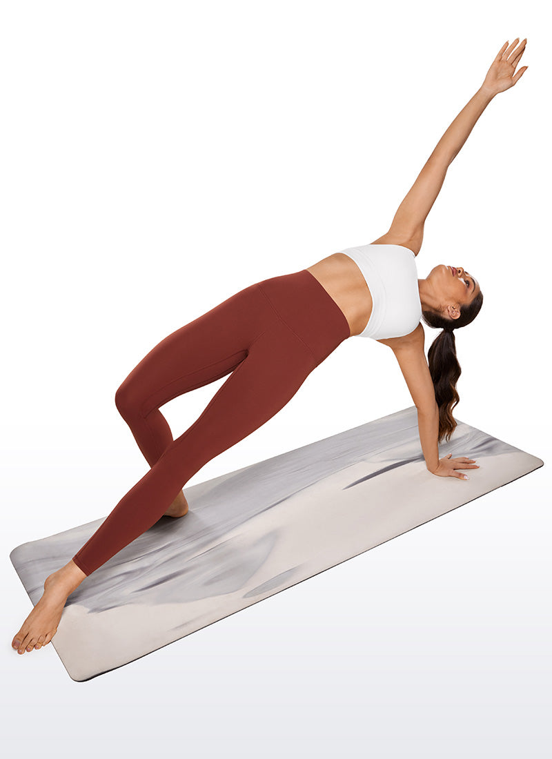 CRZ YOGA Yoga Wanita Pinggang Super Tinggi Butterluxe Legging Yoga 28'' Coklat Muda