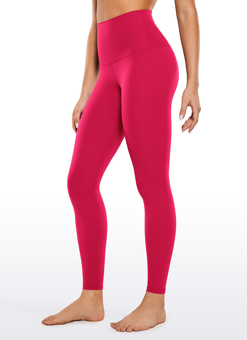 CRZ YOGA Yoga Wanita Pinggang Super Tinggi Butterluxe Legging Yoga 28'' Viva Magenta