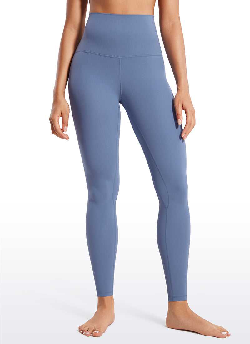 Seluar Legging Yoga Pinggang Super Tinggi Butterluxe Wanita 71 cm CRZ YOGA Oasis Blue