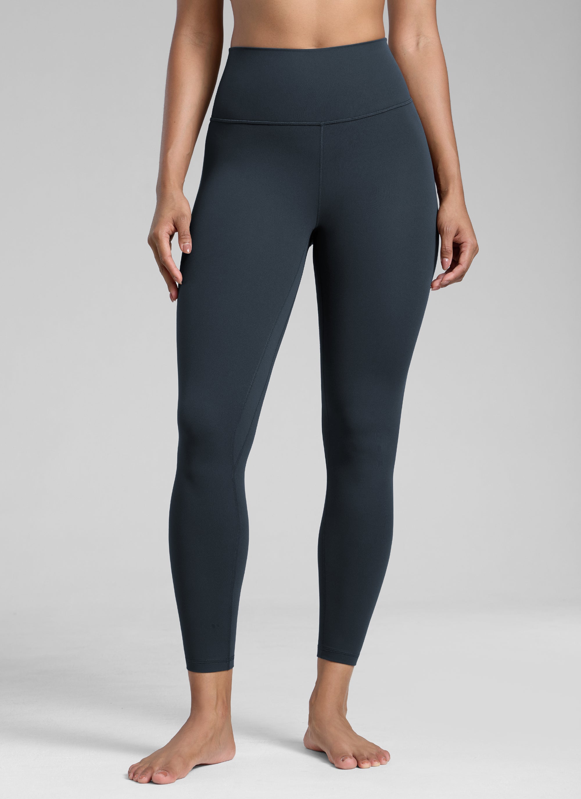 Senaman Tinggi CRZ YOGA Wanita Butterlift Legging Yoga 25'' Biru Laut Sejati