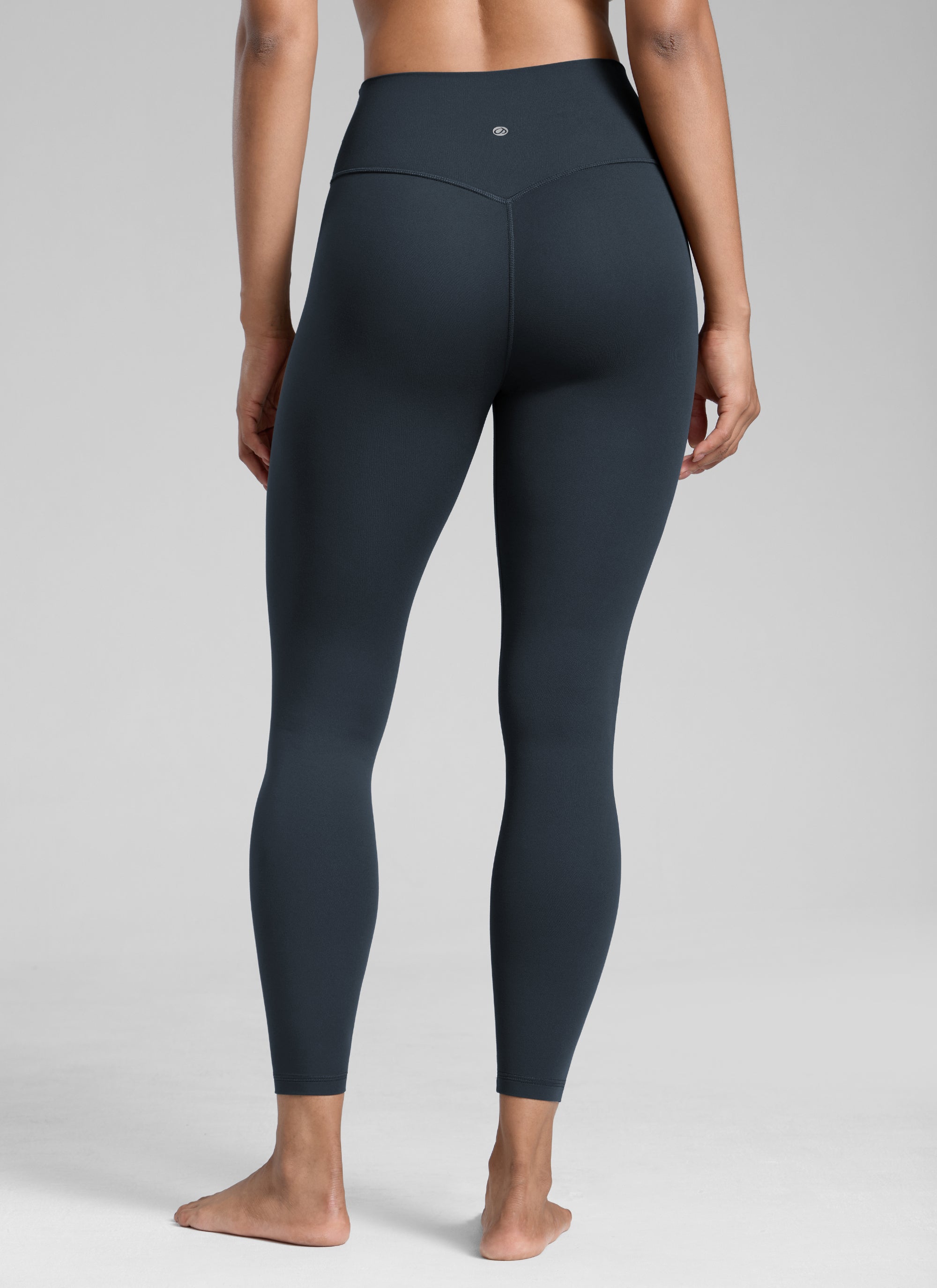 Senaman Tinggi CRZ YOGA Wanita Butterlift Legging Yoga 25'' Biru Laut Sejati