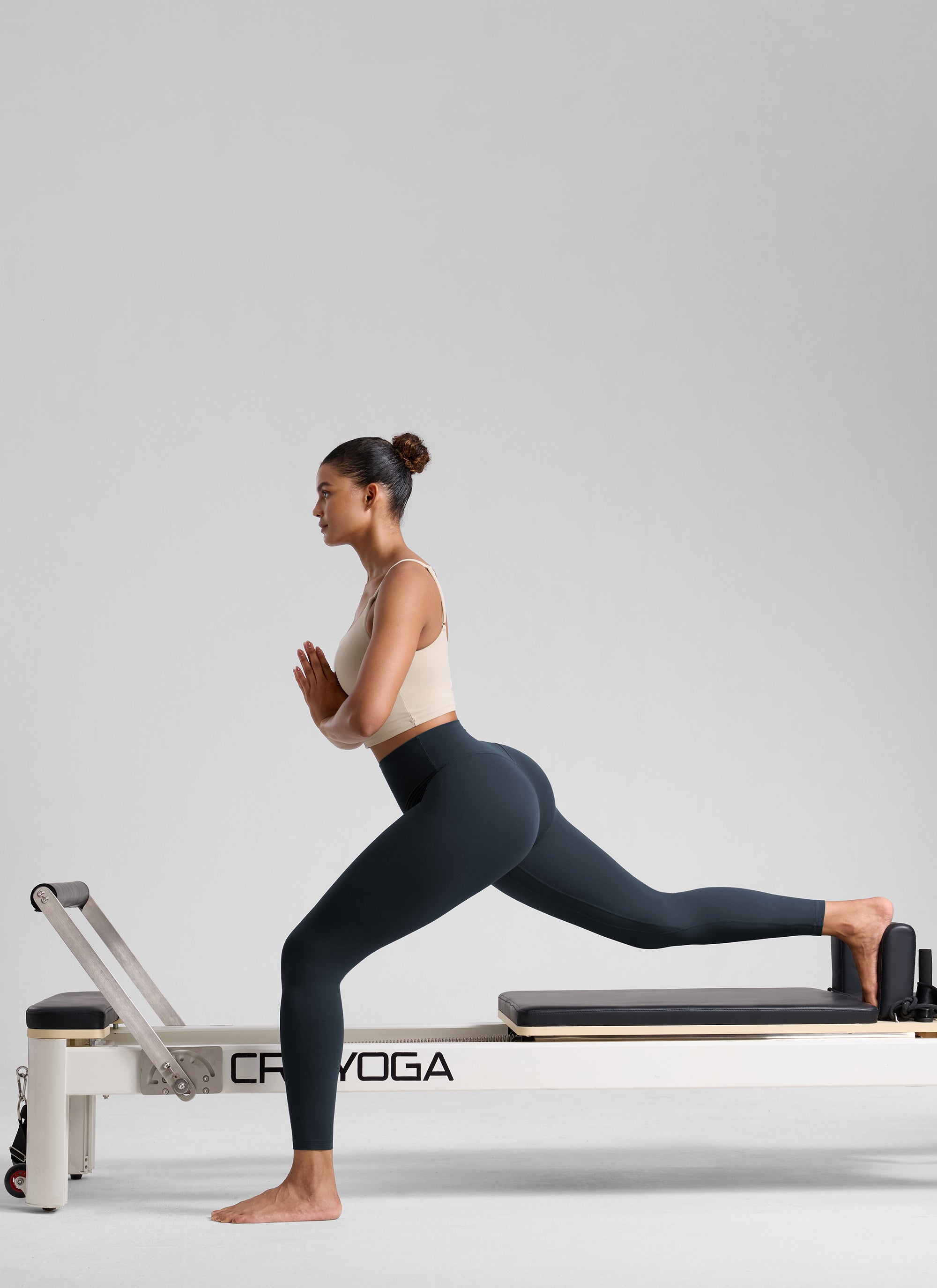 Senaman Tinggi CRZ YOGA Wanita Butterlift Legging Yoga 25'' Biru Laut Sejati