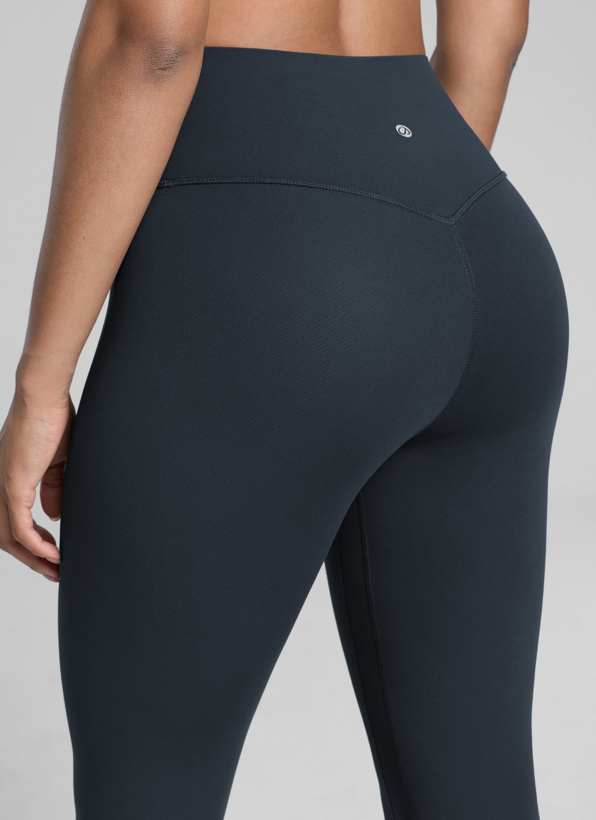 Senaman Tinggi CRZ YOGA Wanita Butterlift Legging Yoga 25'' Biru Laut Sejati