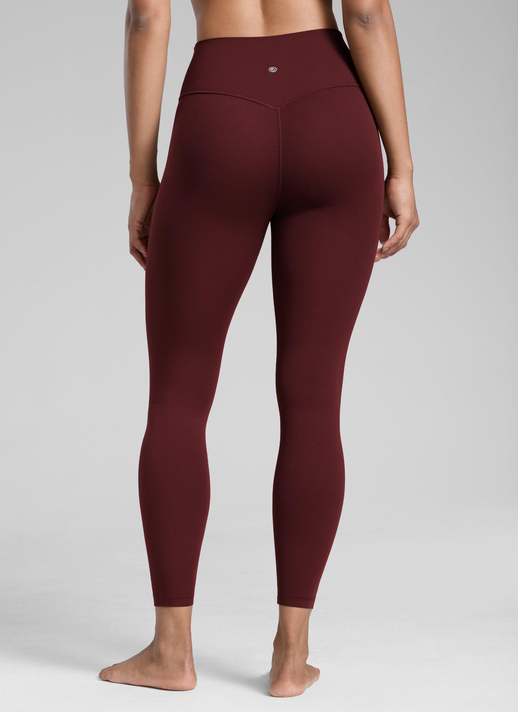 Senaman Tinggi CRZ YOGA Wanita Butterlift Legging Yoga Merlot Merah 25''