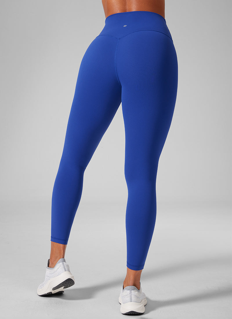 Senaman Tinggi CRZ YOGA Wanita Butterlift Legging Yoga 25'' Biru Gelombang