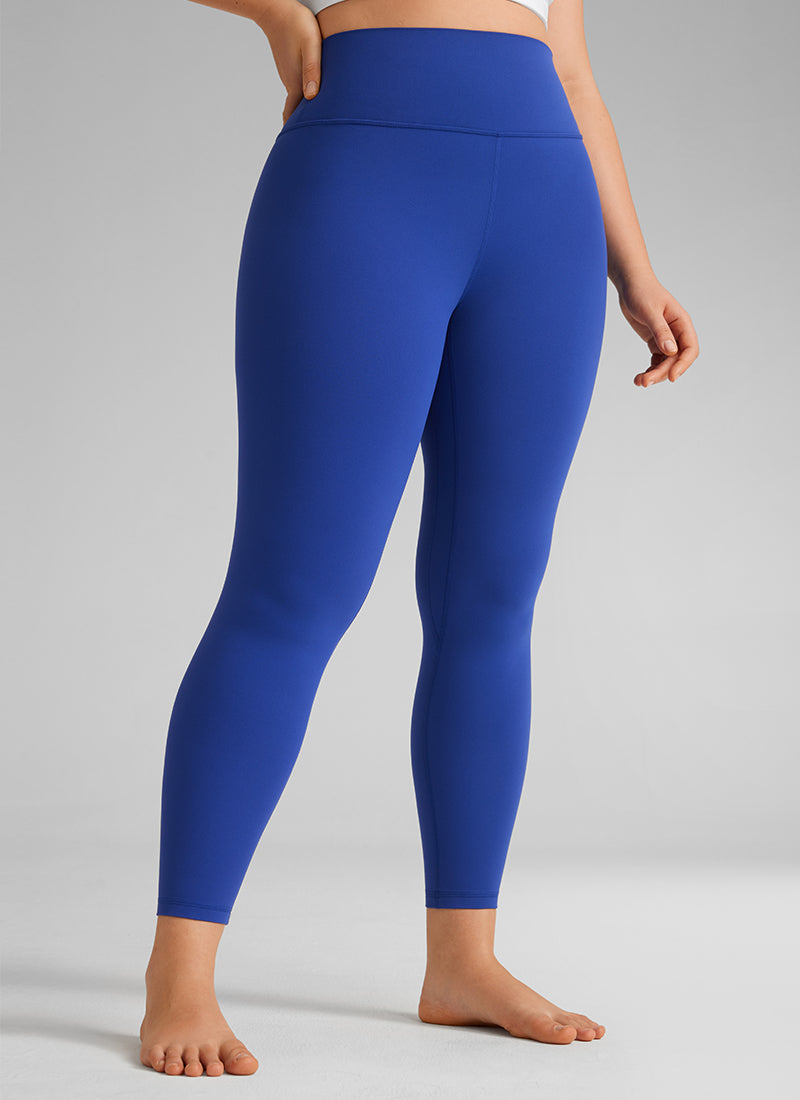 Senaman Tinggi CRZ YOGA Wanita Butterlift Legging Yoga 25'' Biru Gelombang