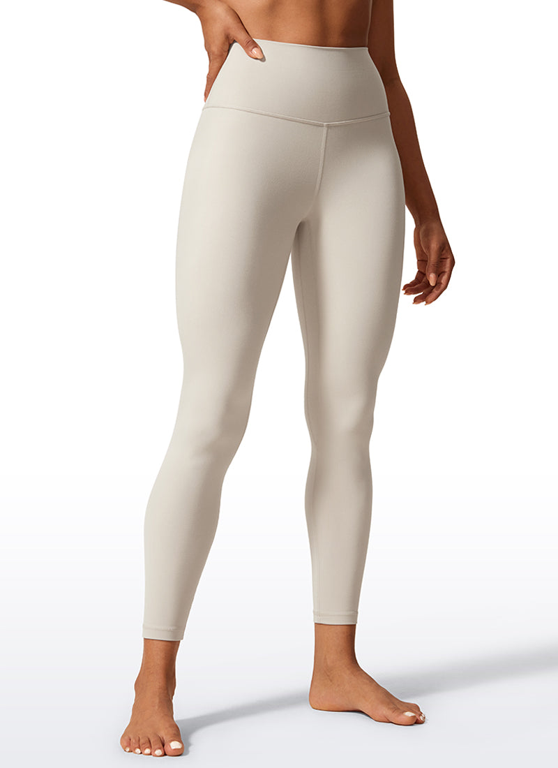 Senaman Tinggi CRZ YOGA Wanita Butterlift Legging Yoga 25'' Warna Coklat Mojave