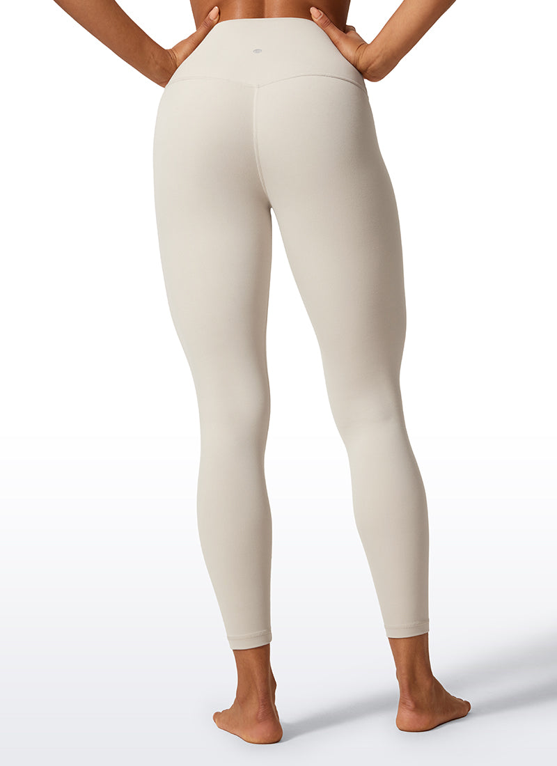 Senaman Tinggi CRZ YOGA Wanita Butterlift Legging Yoga 25'' Warna Coklat Mojave