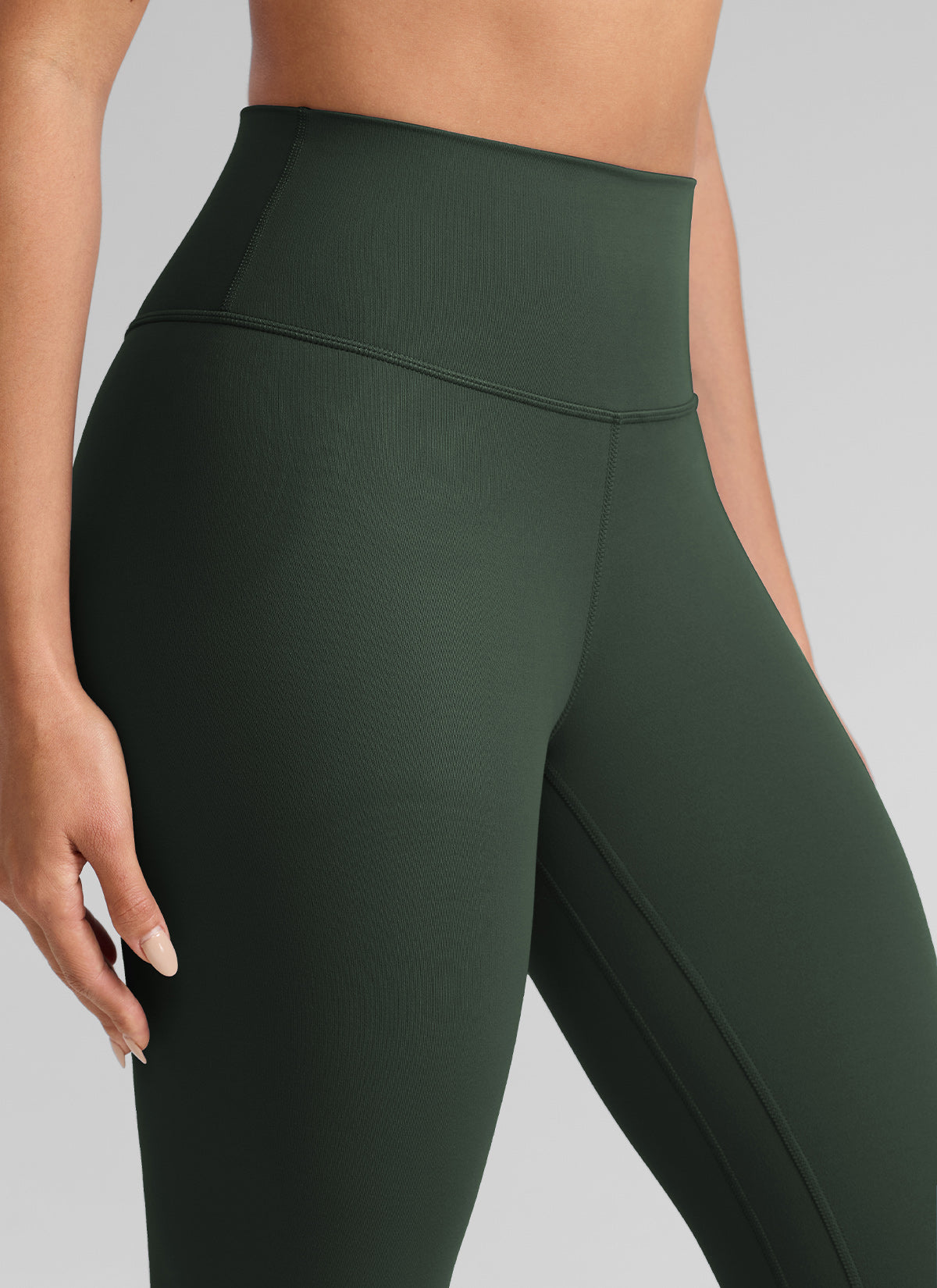 Senaman Tinggi CRZ YOGA Wanita Butterlift Legging Yoga 25'' Legend Green