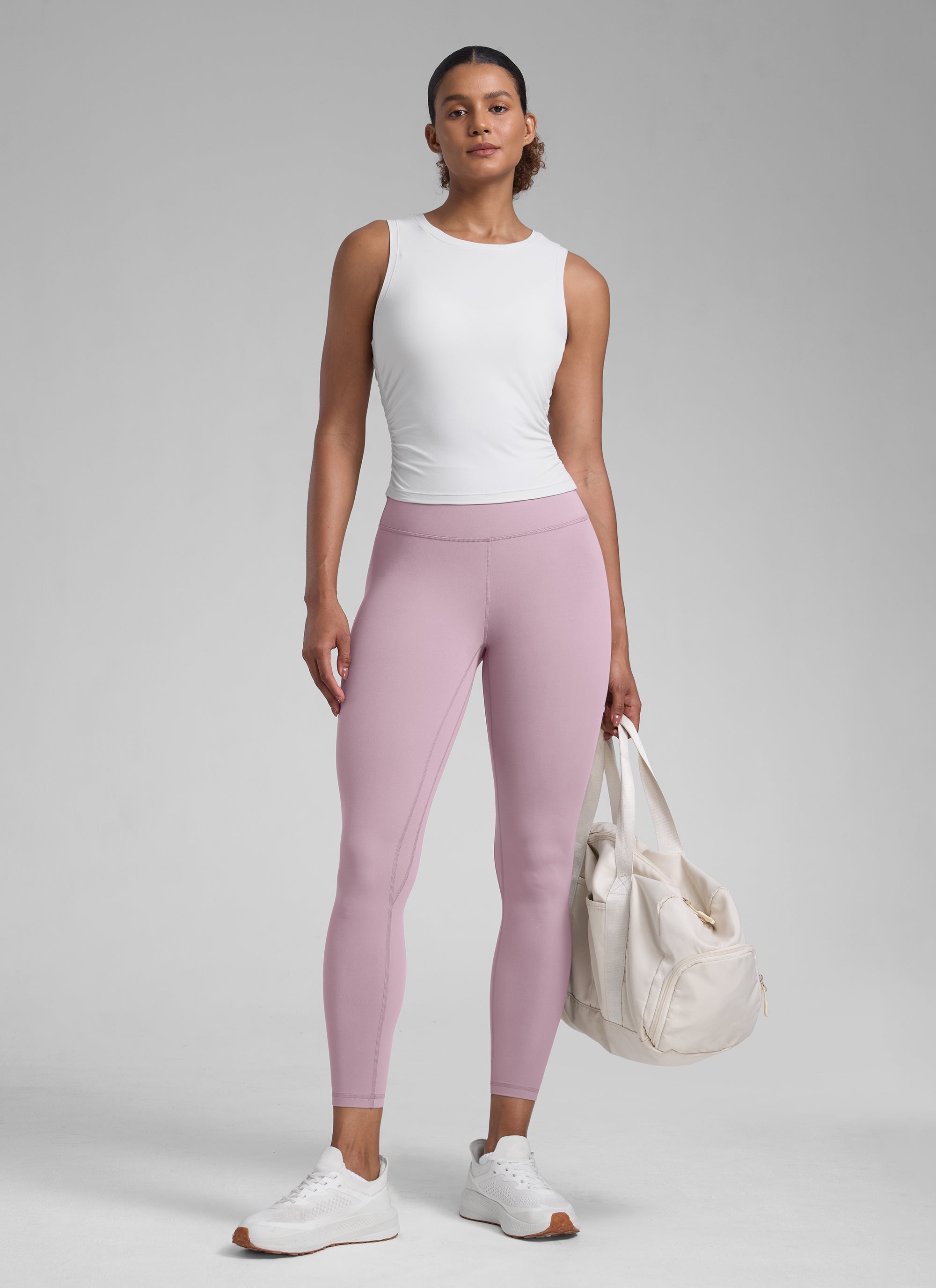 Senaman Tinggi CRZ YOGA Wanita Butterlift Legging Yoga 25'' Merah Jambu Lilac
