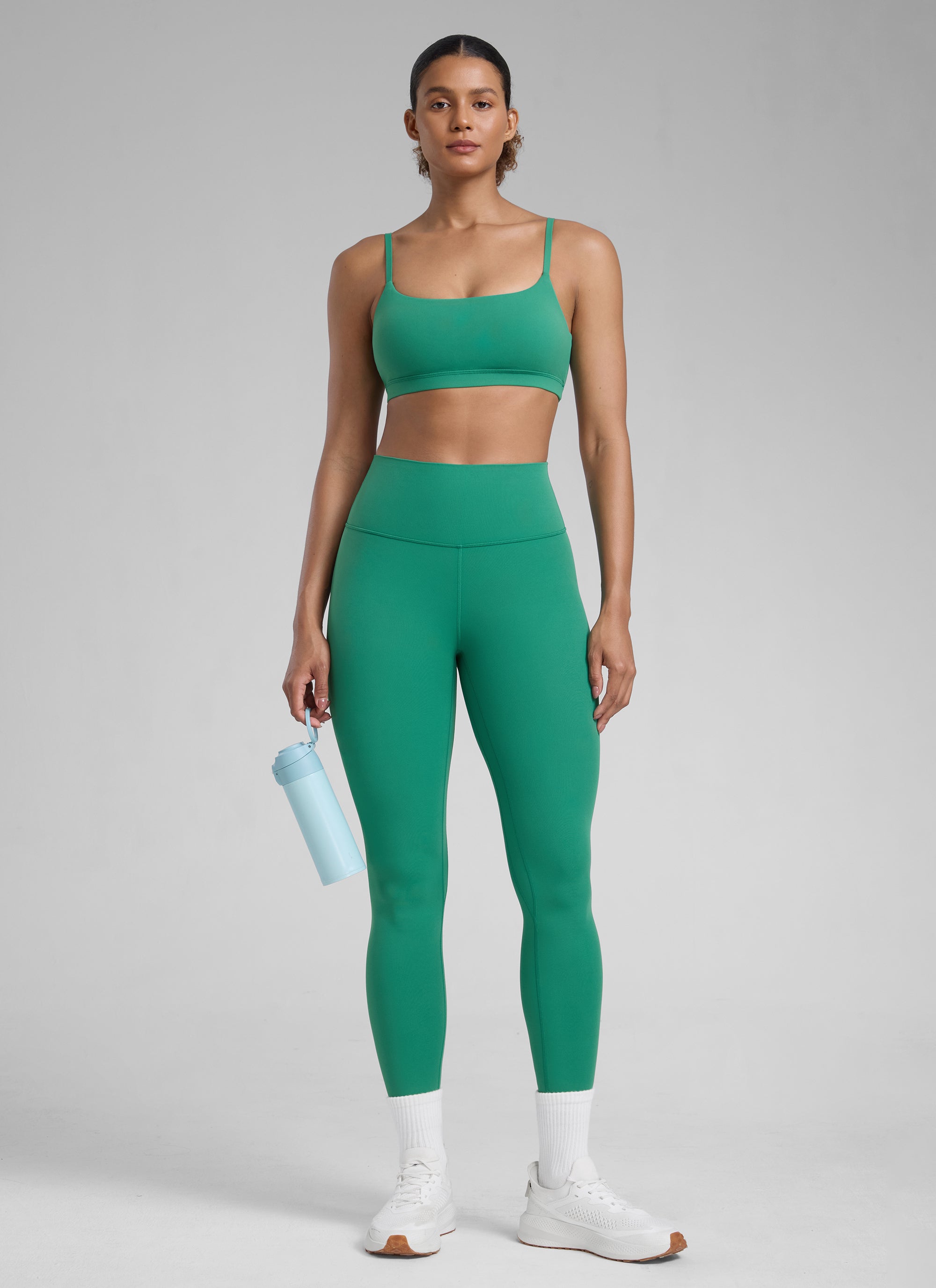 Senaman Tinggi CRZ YOGA Wanita Butterlift Legging Yoga 25'' Cascadia Green