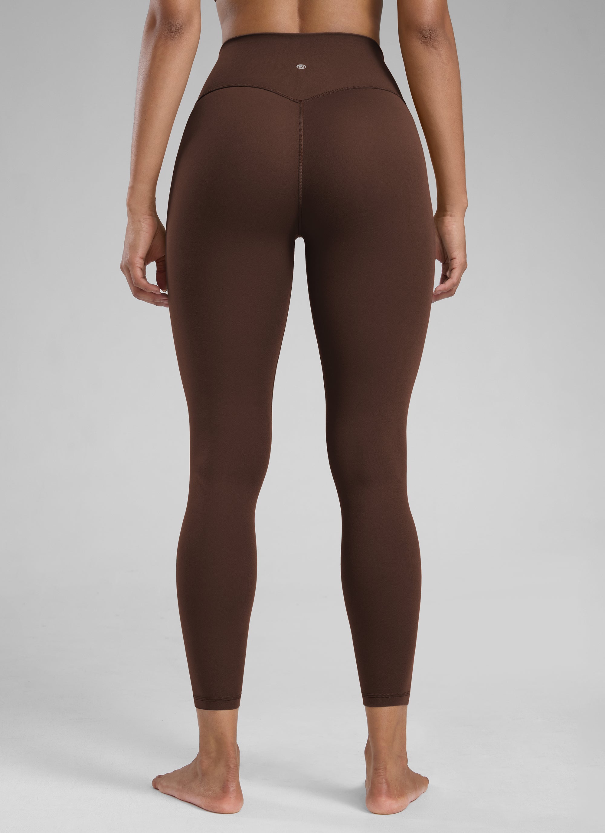 Senaman Tinggi CRZ YOGA Wanita Butterlift Legging Yoga 25'' Coklat Lava