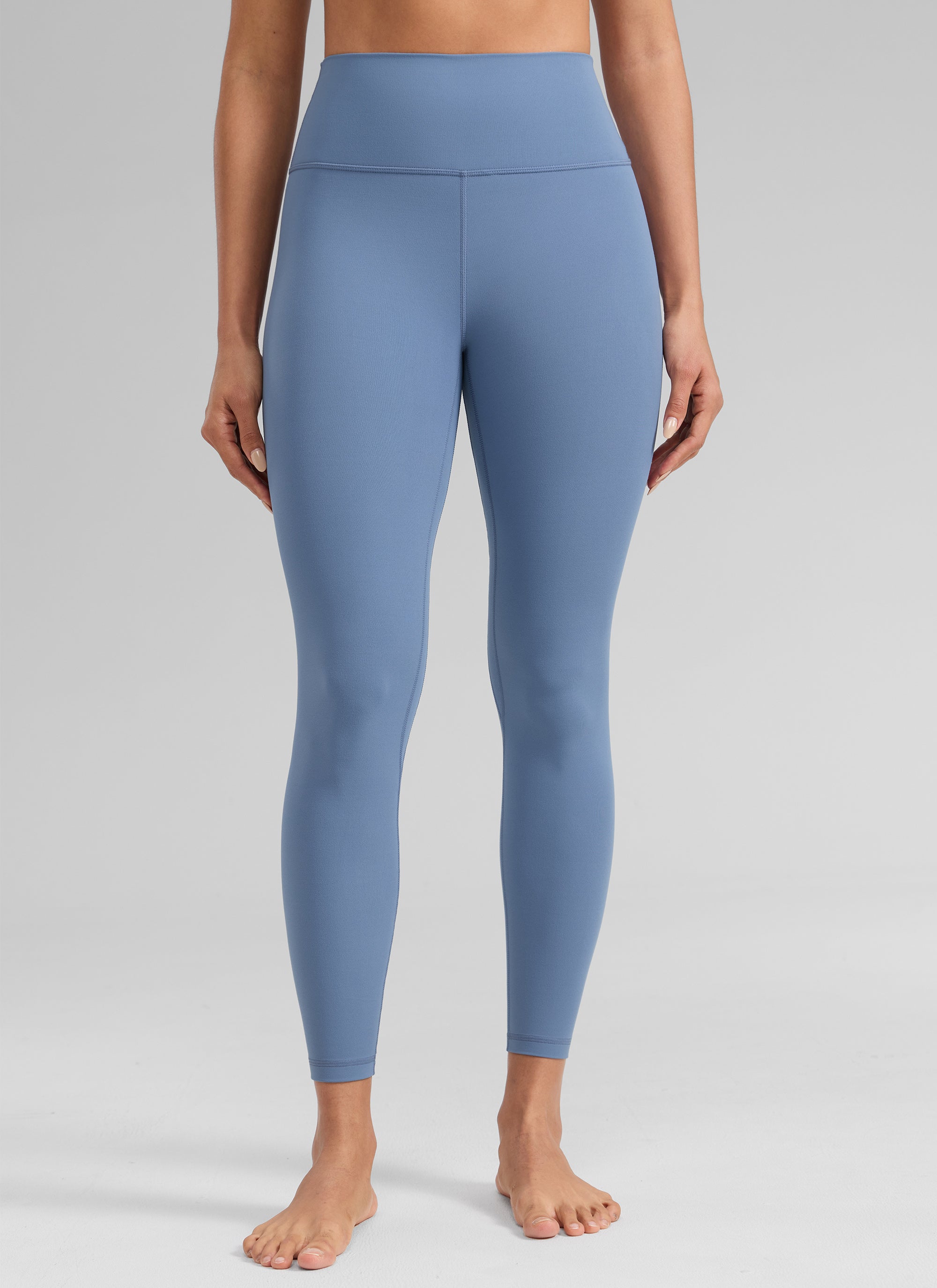 Senaman Tinggi CRZ YOGA Wanita Butterlift Legging Yoga Denim Dibasuh 25''