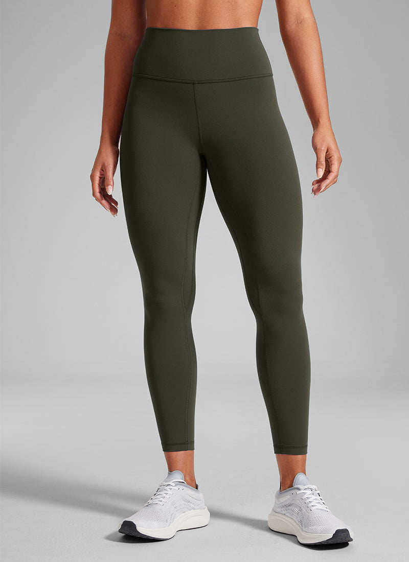 Senaman Tinggi CRZ YOGA Wanita Butterlift Legging Yoga 25'' Hijau Zaitun