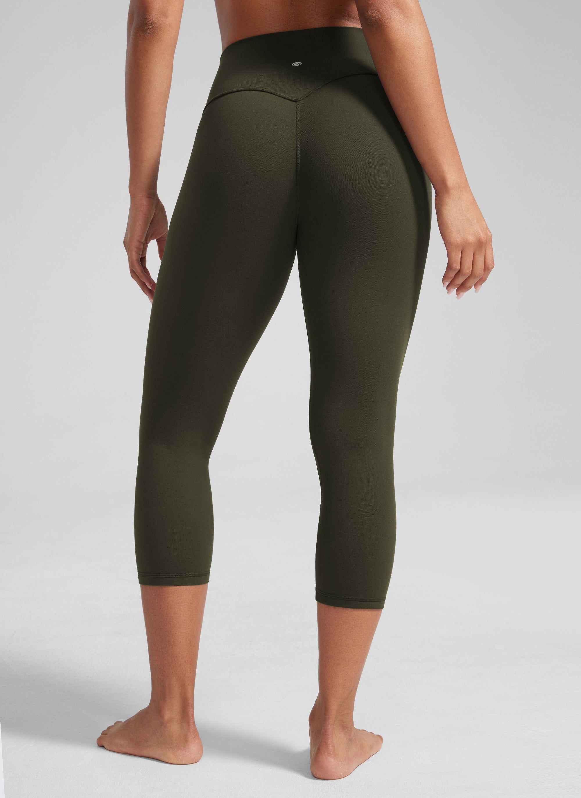 Legging Senaman Capris Pinggang Tinggi Wanita CRZ YOGA 21