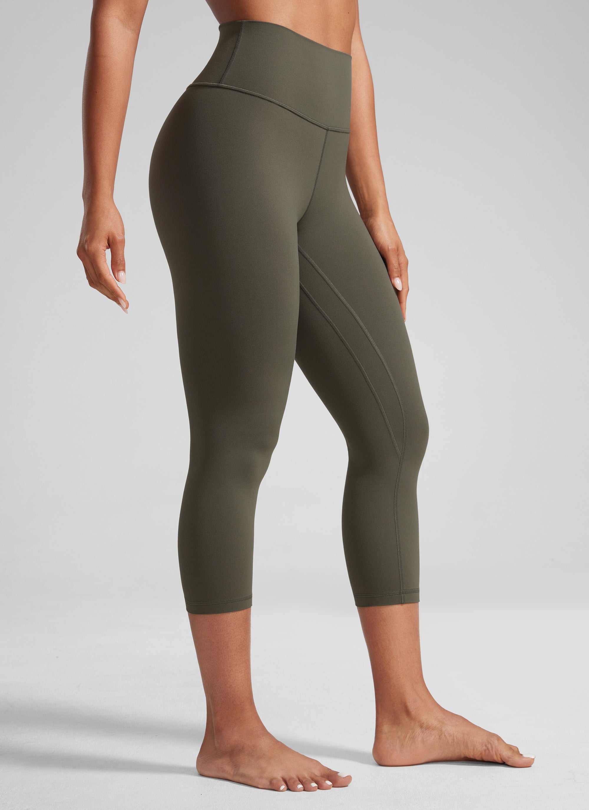 Legging Senaman Capris Pinggang Tinggi Wanita CRZ YOGA 21