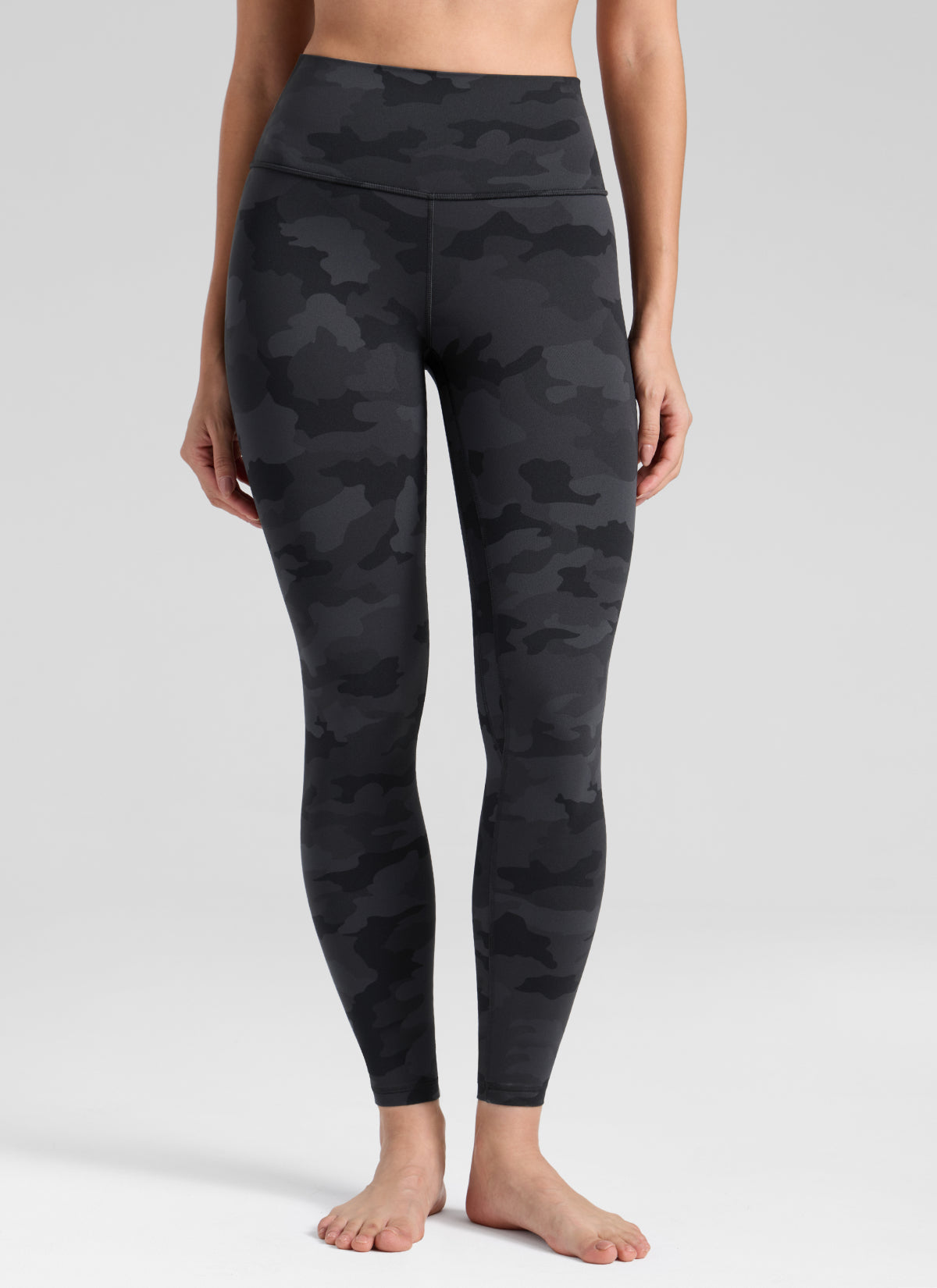 Senaman Tinggi CRZ YOGA Wanita Butterlift Legging Yoga 28'' Penyamaran Kelabu Gelap 2