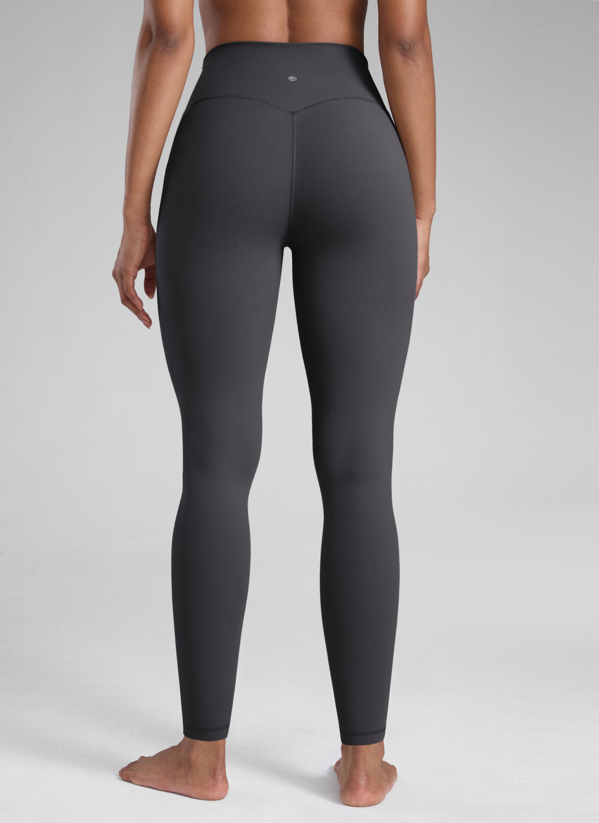 Senaman Tinggi CRZ YOGA Wanita Butterlift Legging Yoga 28'' Kelabu Misterius