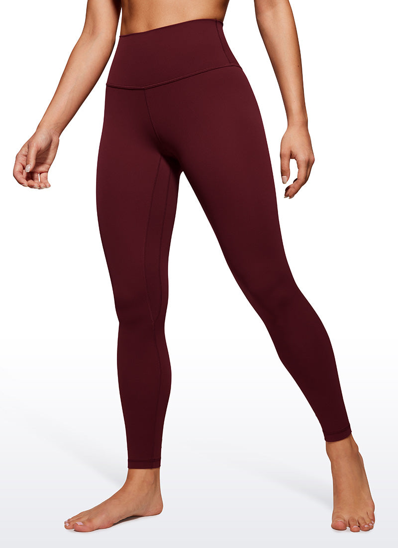 CRZ YOGA Wanita Butterluxe Legging Yoga Berjahit Dua Kali Ganda 28