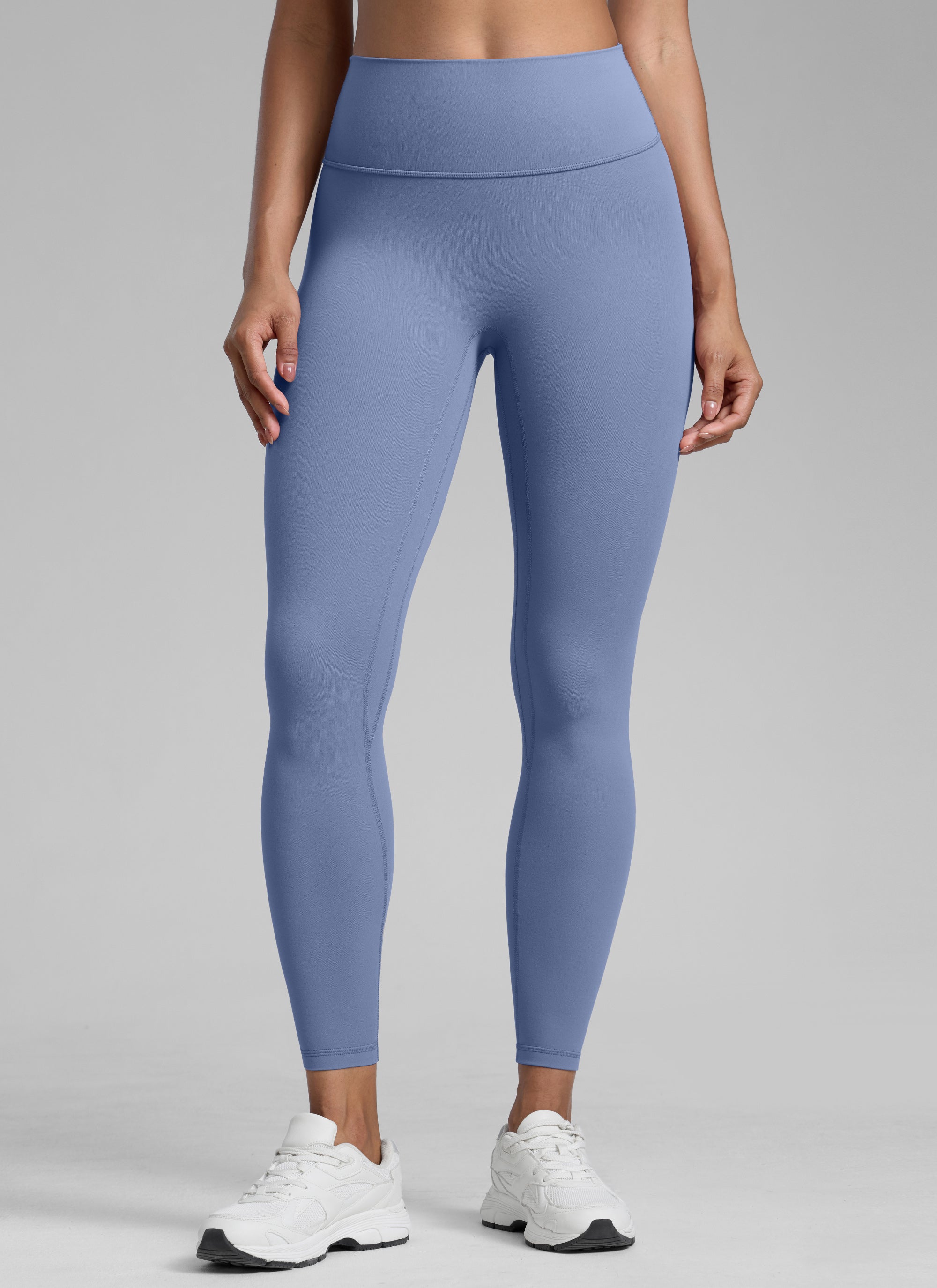 CRZ YOGA Wanita Butterlift Seluar Legging Punggung Berkedut Tinggi Tanpa Jahitan Depan Oasis Blue