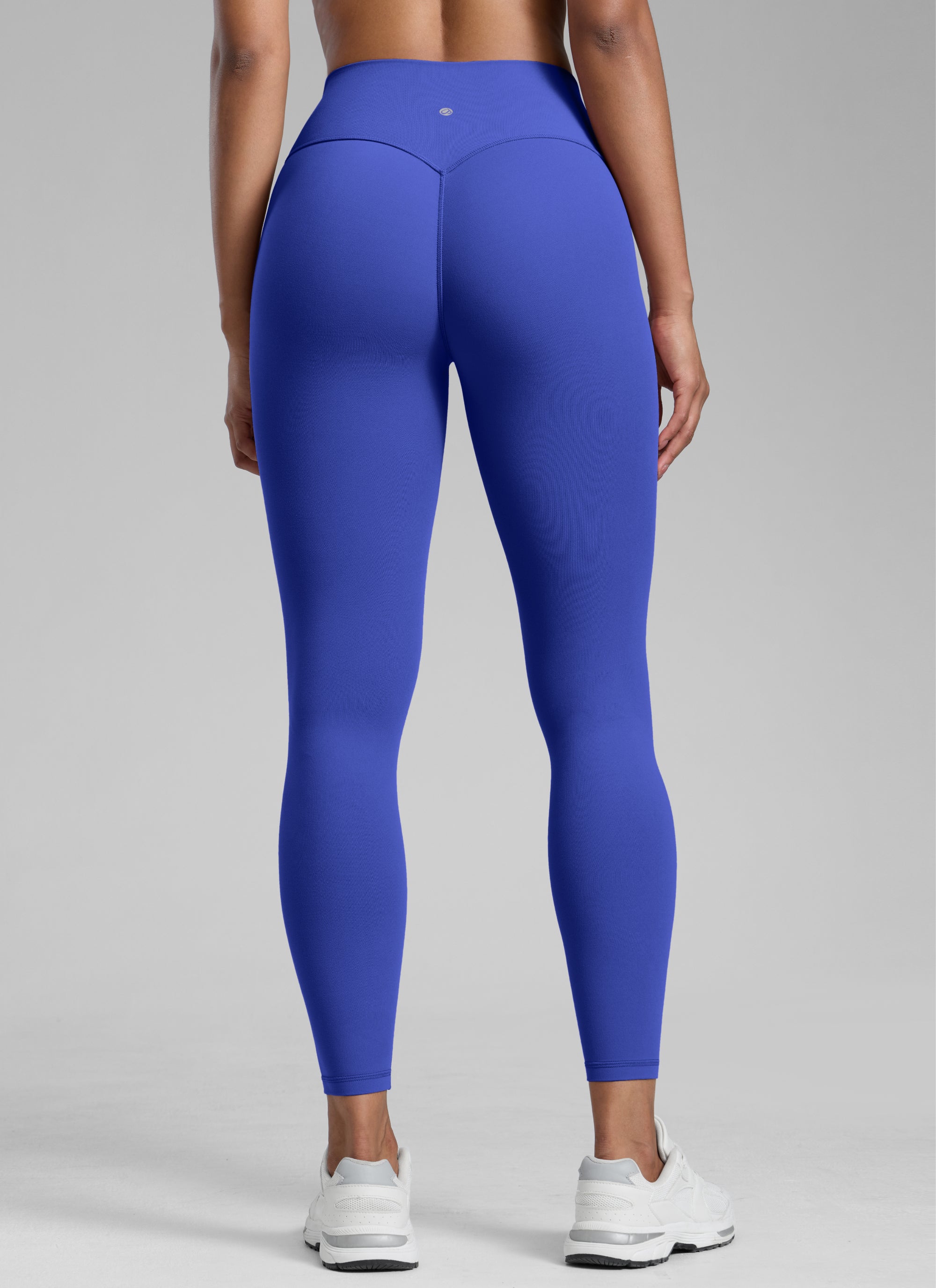 CRZ YOGA Wanita Butterlift Seluar Legging Punggung Bertingkat Tinggi Tanpa Jahitan Depan Royal Blues