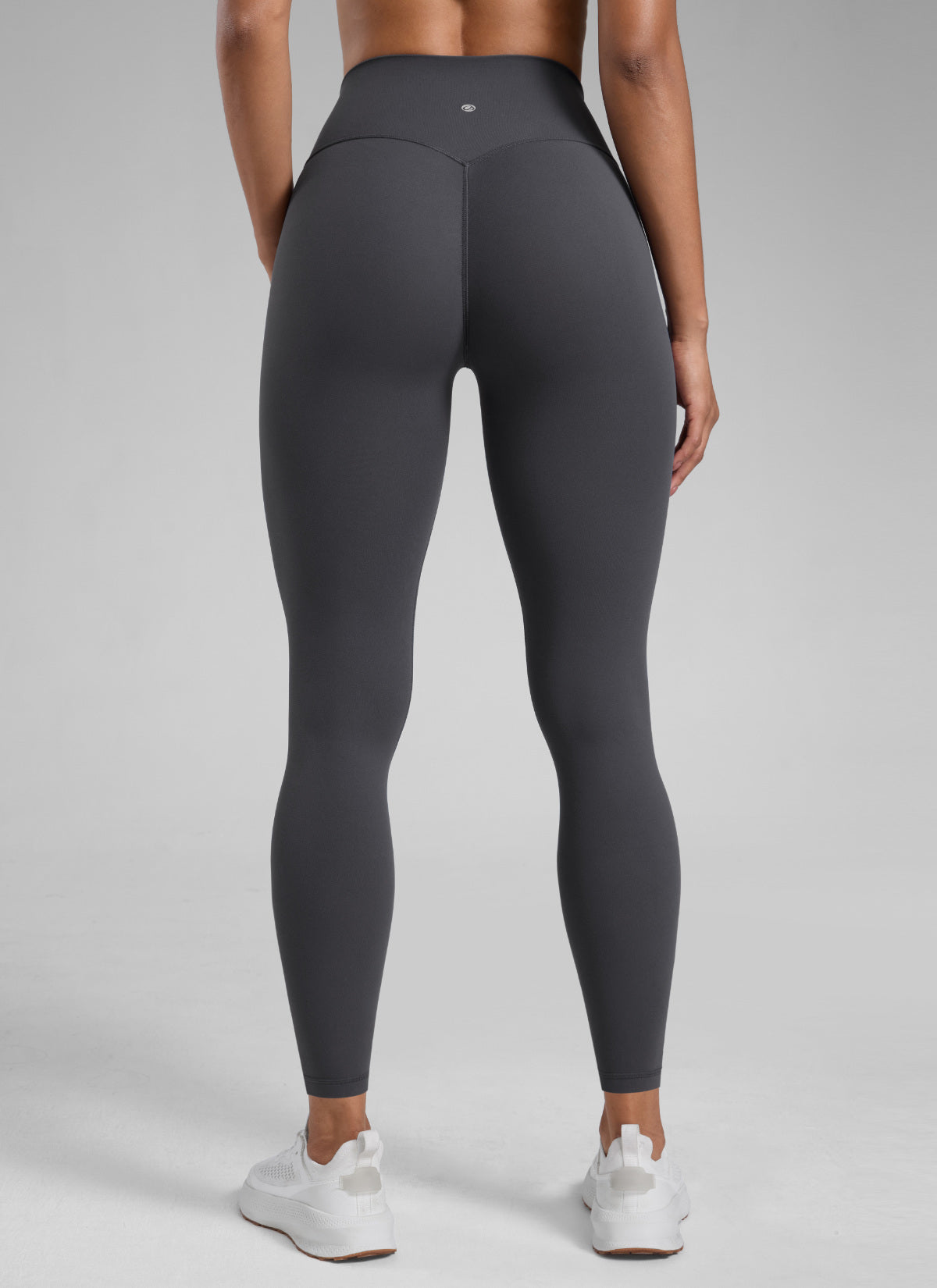 CRZ YOGA Senaman Secretsculpt™ Wanita Legging Tanpa Jahitan Depan 28'' Kelabu Misterius